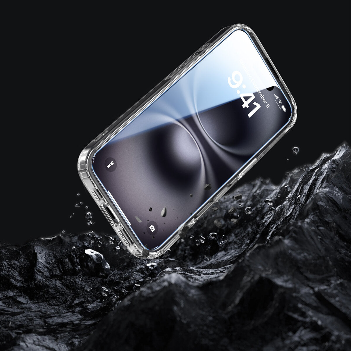 4smarts 360° Premium Backcover – für Apple iPhone 17, MagSafe, PC+Gehärtetes Glas, Transparent