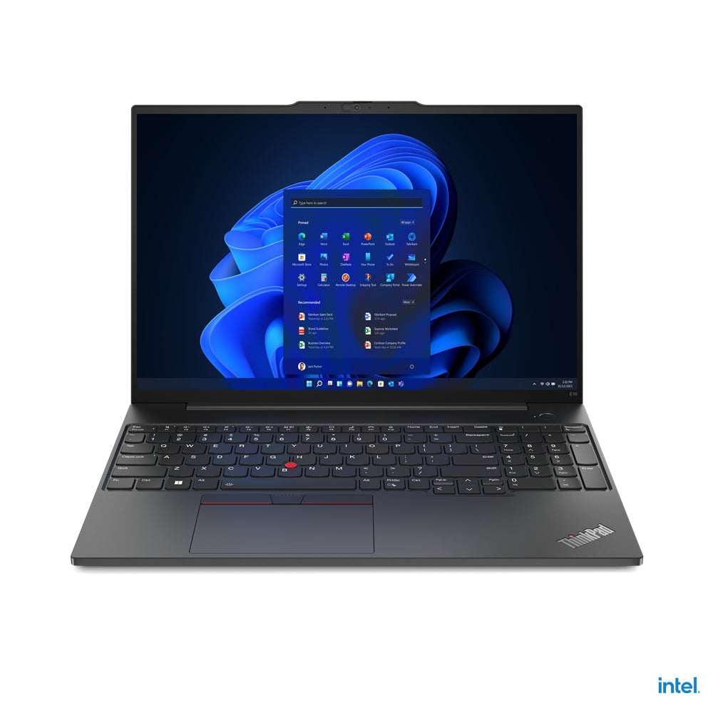 Lenovo ThinkPad E16 Gen 1 Notebook – Aluminium, schwarz