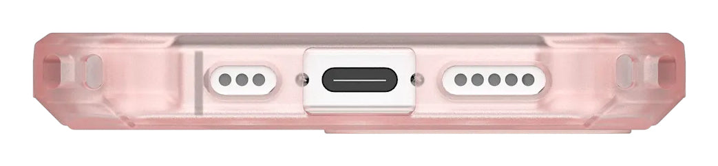 Urban Armor Gear UAG Essential Armor MS Rückcover – für Apple iPhone 16e, MagSafe, Kunststoff, Rosa, bis 5,4 m Sturzschutz