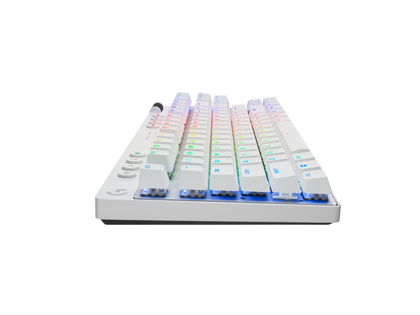 Logitech G PRO X TKL – Gaming-Tastatur – Mechanisch, RGB – Bluetooth & 2,4 GHz (USB-A) – QWERTY (Nordisch) – Weiss