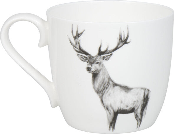 Könitz Porzellan Könitz Kaffeebecher – 425 ml, Ø 9,7 cm, Porzellan (Bone China), spülmaschinenfest, mikrowellengeeignet