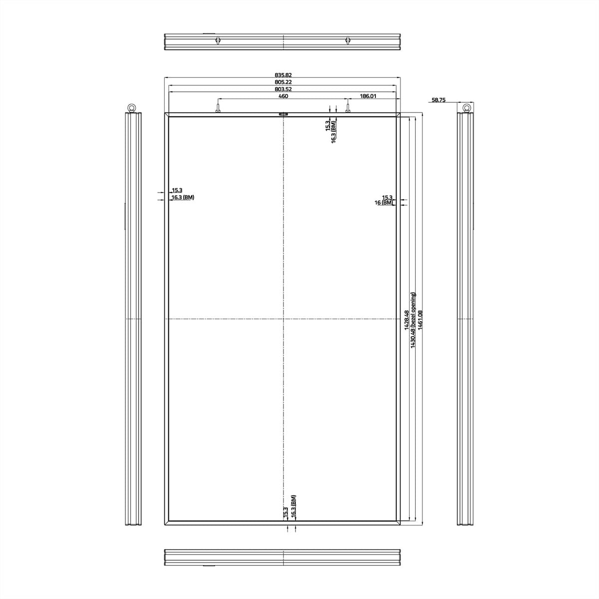 Hisense 65WF45H – 65", 1920 × 1080 (Full HD), LAN