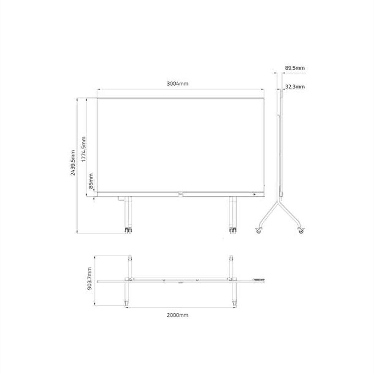 Hisense HAIO136DE – 136" Full HD Signage-Display, 500 cd/m²