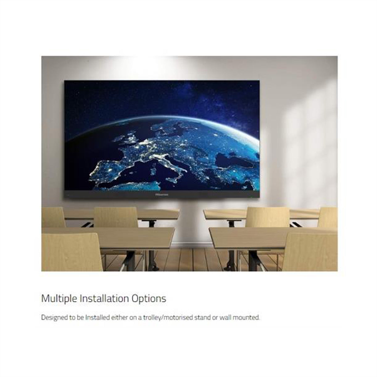 Hisense HAIO163DE – 163" Full HD Signage-Display, 500 cd/m²