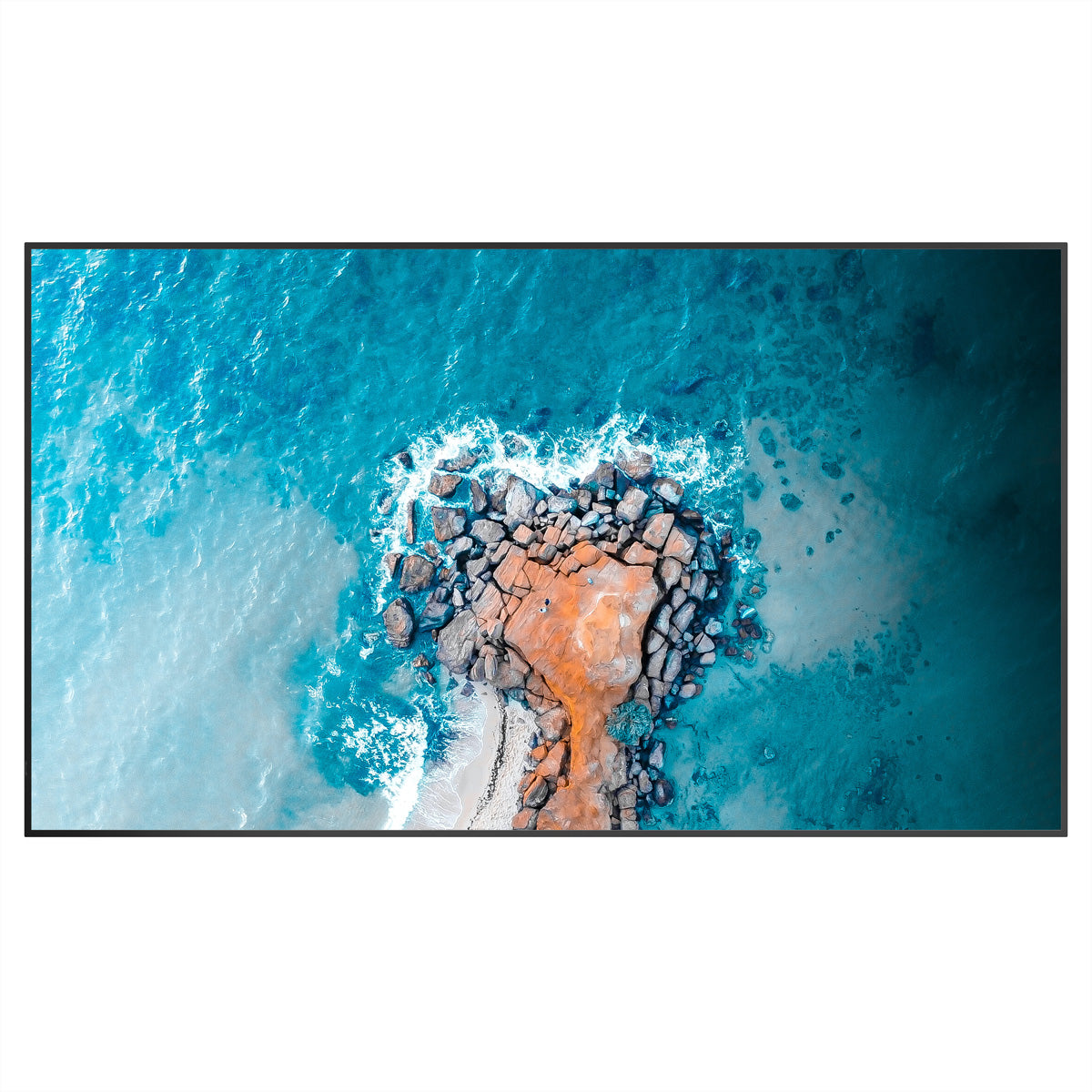 Hisense 75GM50D – 75" 4K Ultra HD Signage-Display, 500 cd/m², 18/7, Android – Schwarz