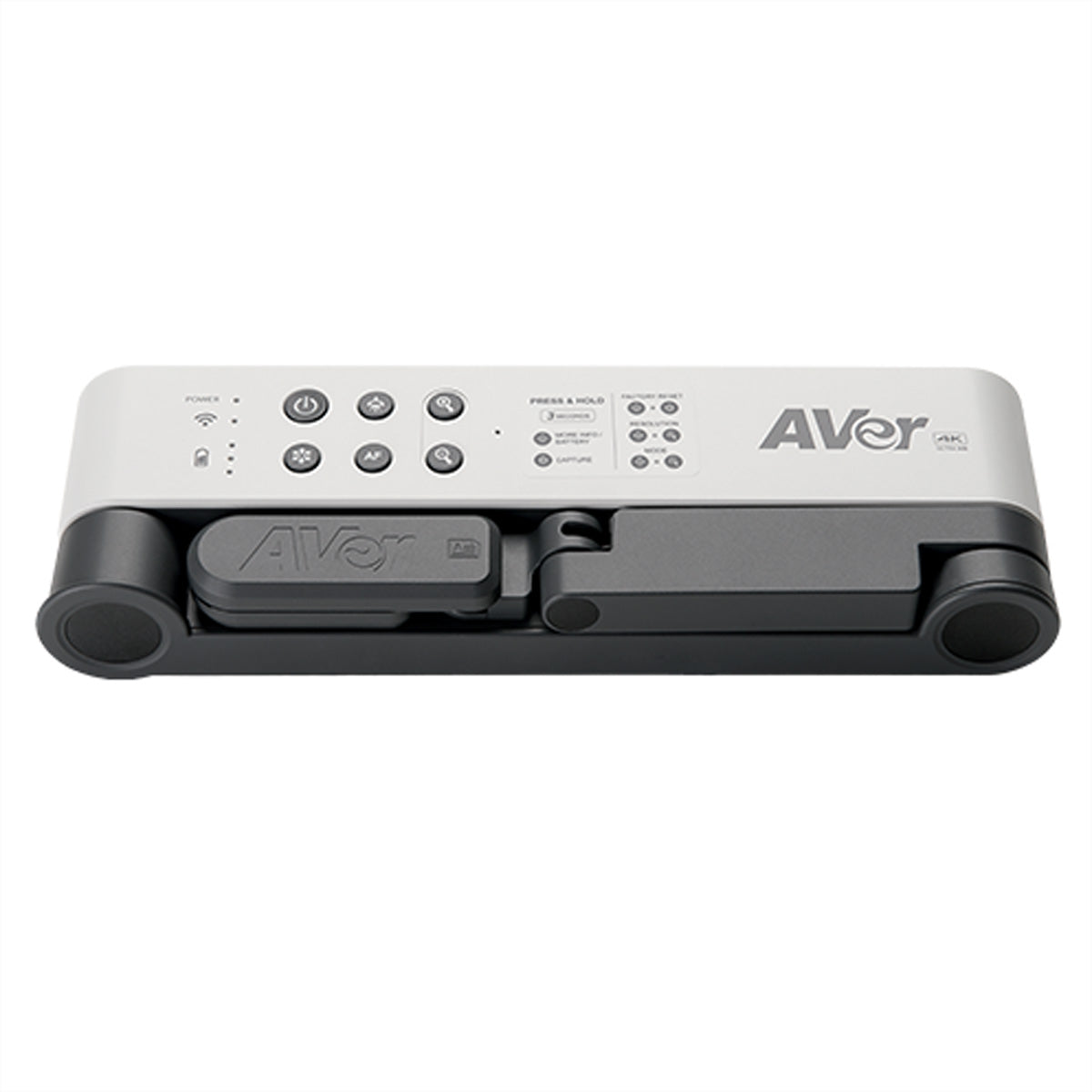AVerMedia Aver M15W – Visualizer/Dokumentenkamera, 1080p, Aufnahmebereich A3, HDMI, Schwarz/Grau