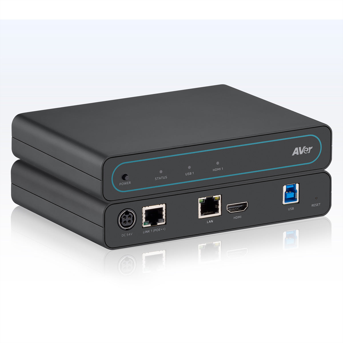 AVer UE1 – USB 3.0 Extender, über Cat5e/6/7, HDMI, USB-B, 4K@60 Hz, 100 m, PoE++, für AVer PTZ-Kameras