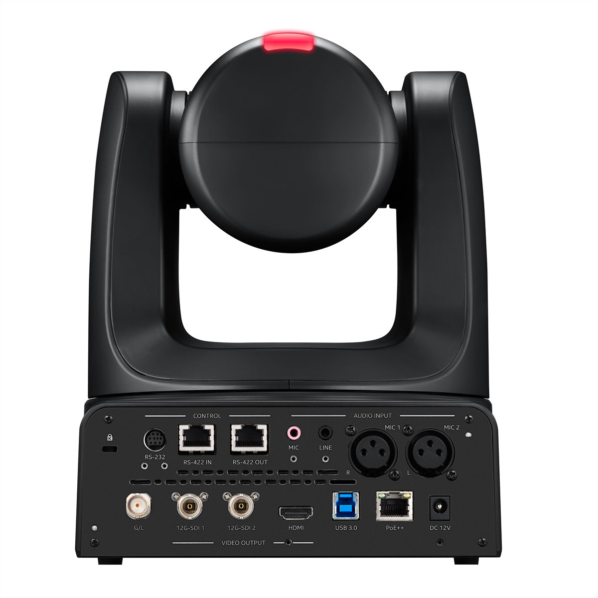 AVerMedia AVer TR615B – PTZ-Kamera, 4K60, 19× optischer Zoom, 1" Sensor, Auto Tracking, NDI HX3, SDI/PoE, Schwarz