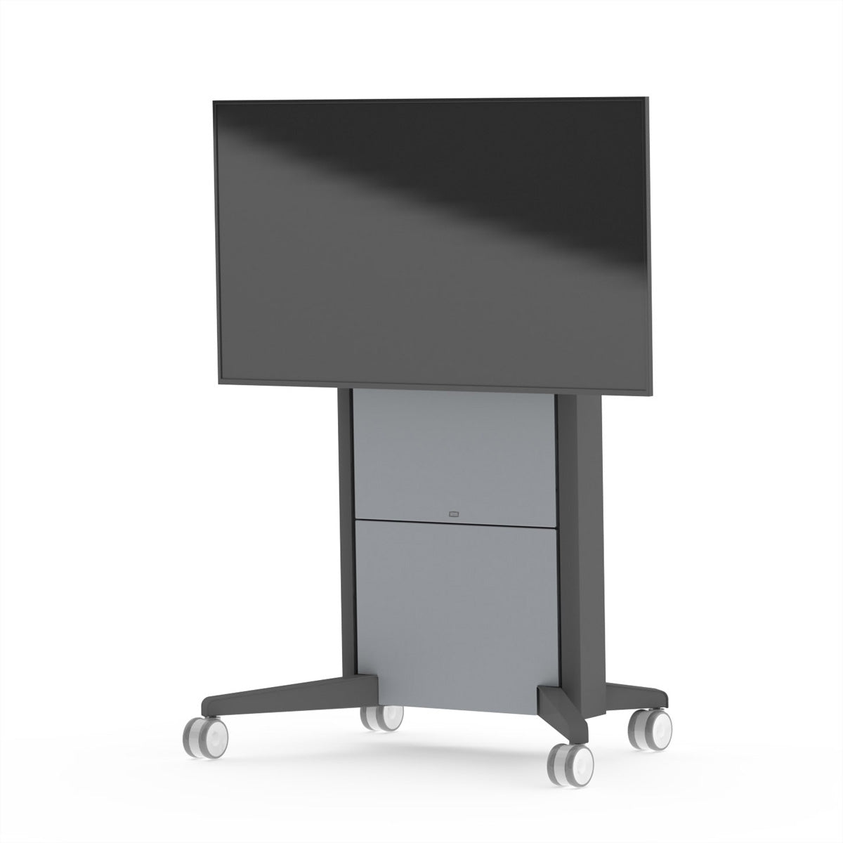 Smart media solutions ab Smart Media Solutions TV-Wagen – 40–55" – VESA 200×200–800×400 – bis 120 kg, mit Rollen – Presence Mobile 1650