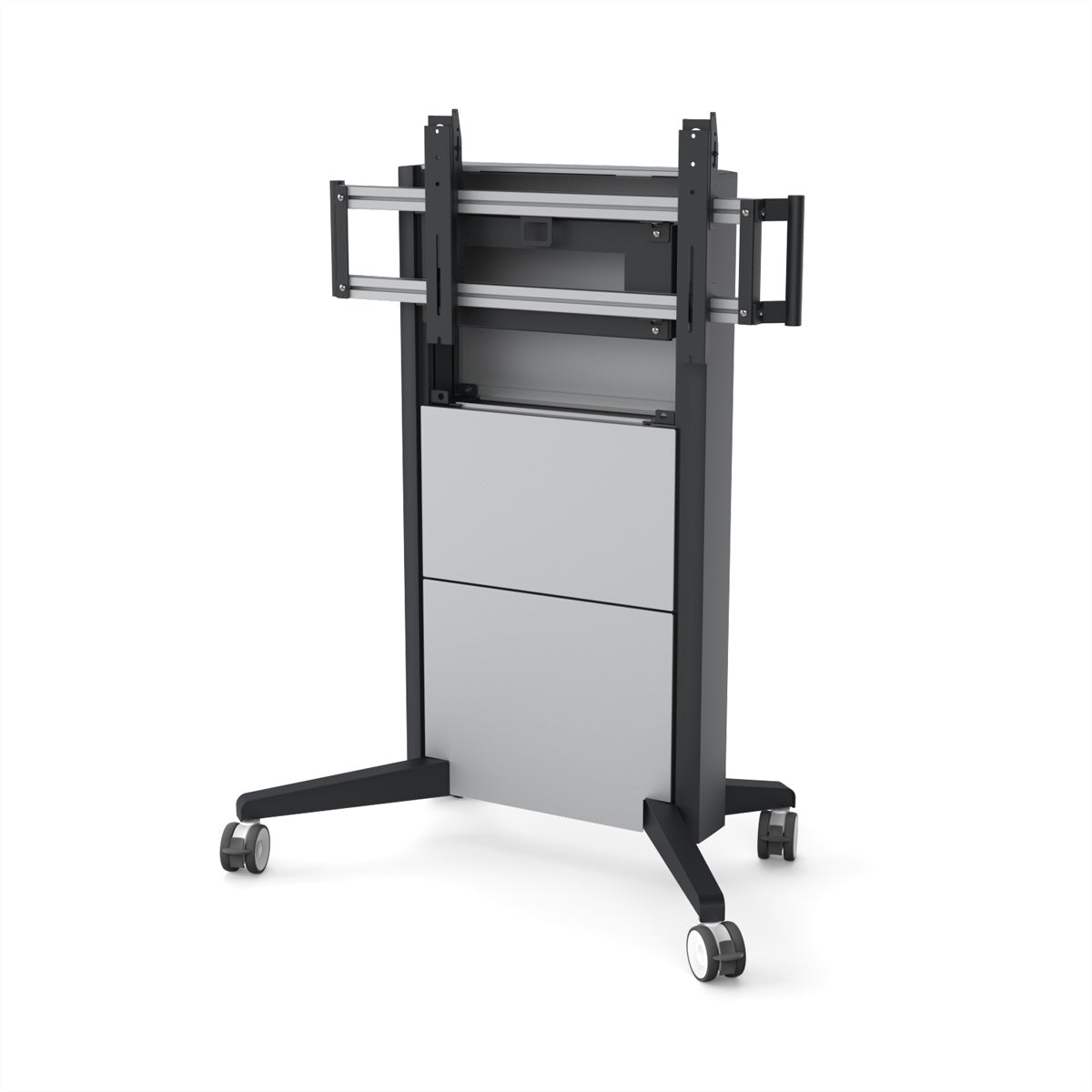 Smart media solutions ab Smart Media Solutions TV-Wagen – 40–55" – VESA 200×200–800×400 – bis 120 kg, mit Rollen – Presence Mobile 1650