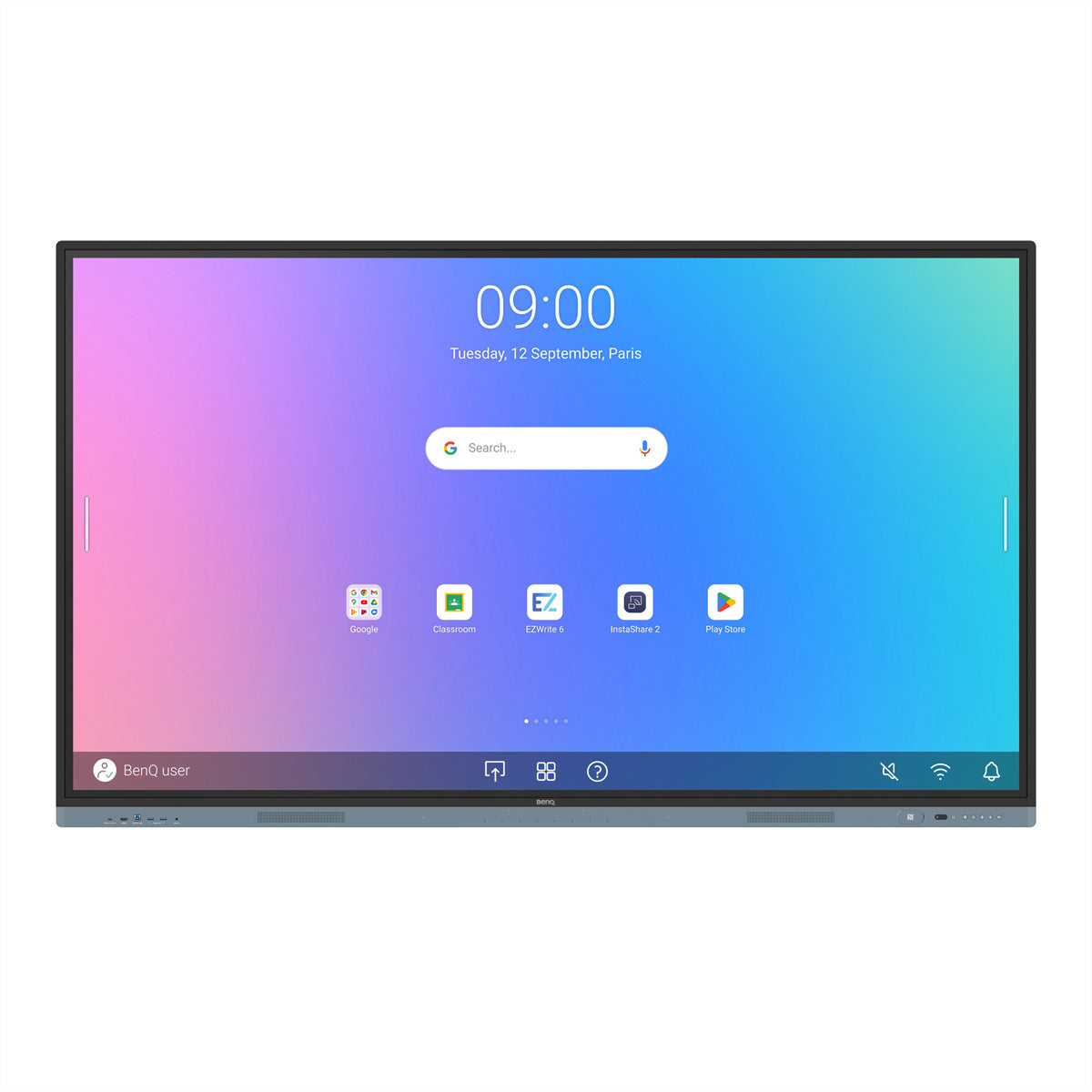 BenQ RM8604 – 86" Touch, 3840 × 2160 (4K), IPS, LAN