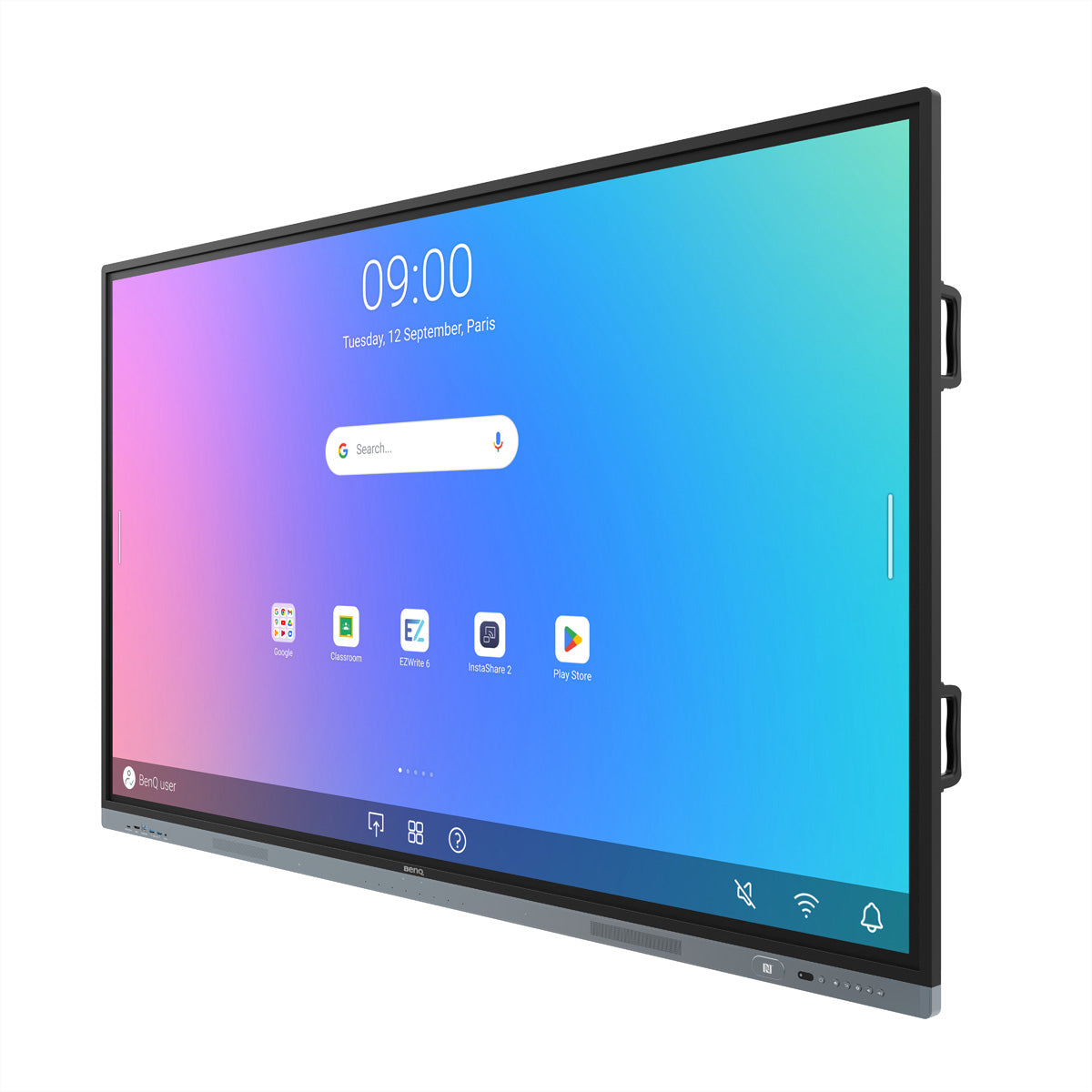 BenQ RM8604 – 86" Touch, 3840 × 2160 (4K), IPS, LAN