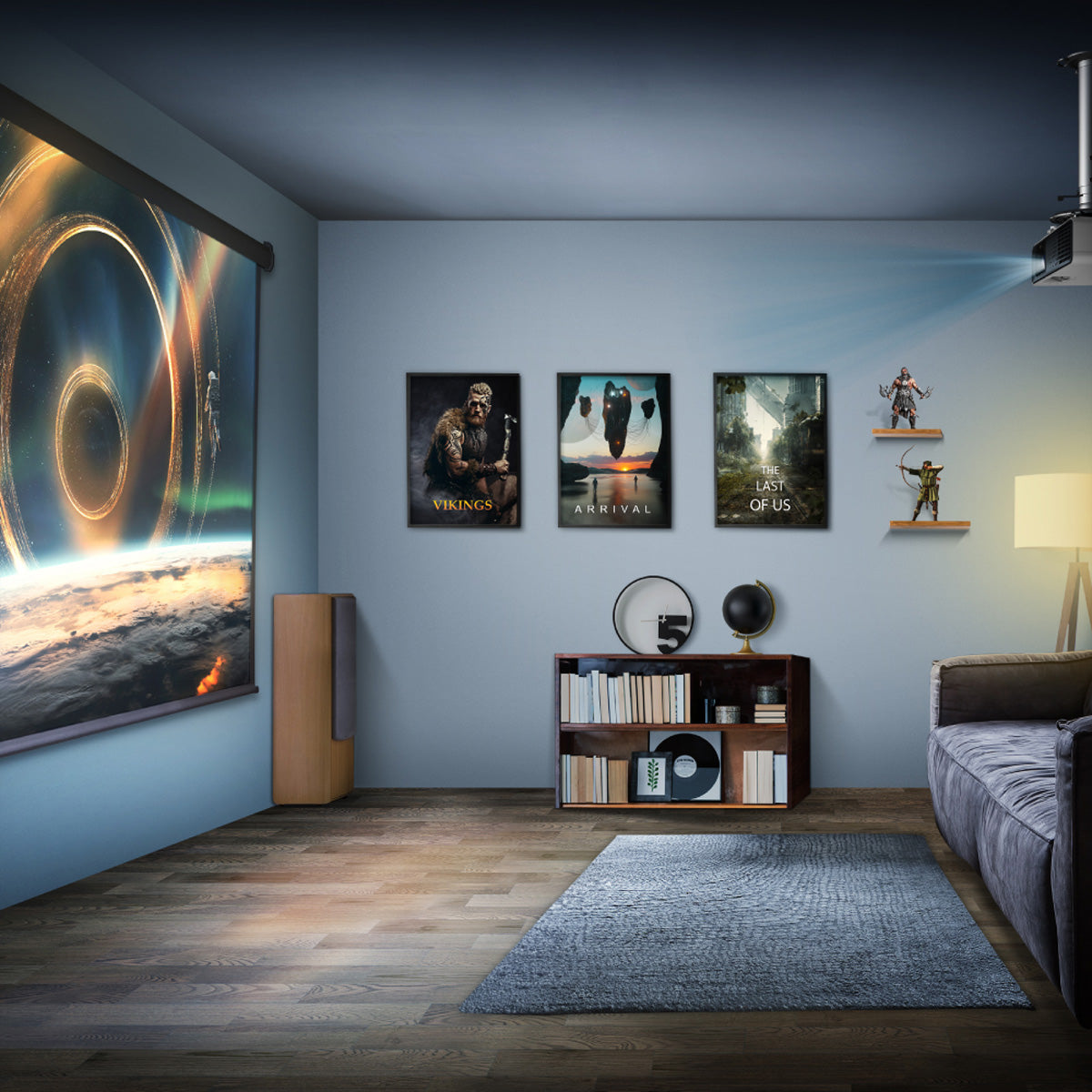 BenQ TK710 – Standard DLP Laser, 4K UHD, 3200 ANSI Lumen