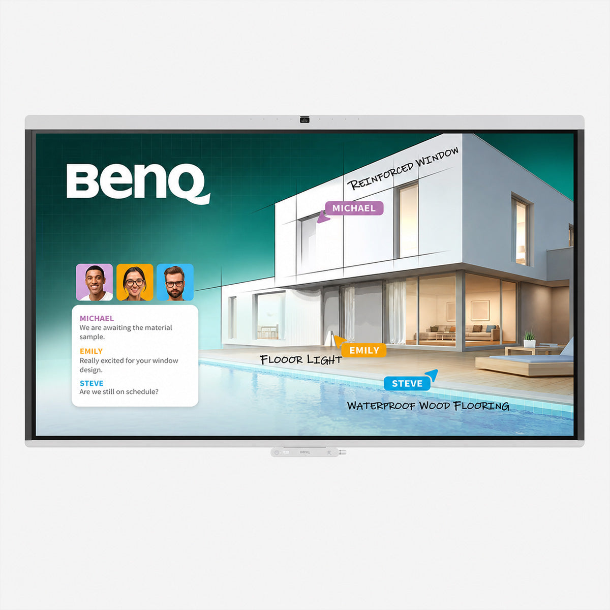 BenQ CM5505 – 55", 3840 × 2160 (4K), Touch