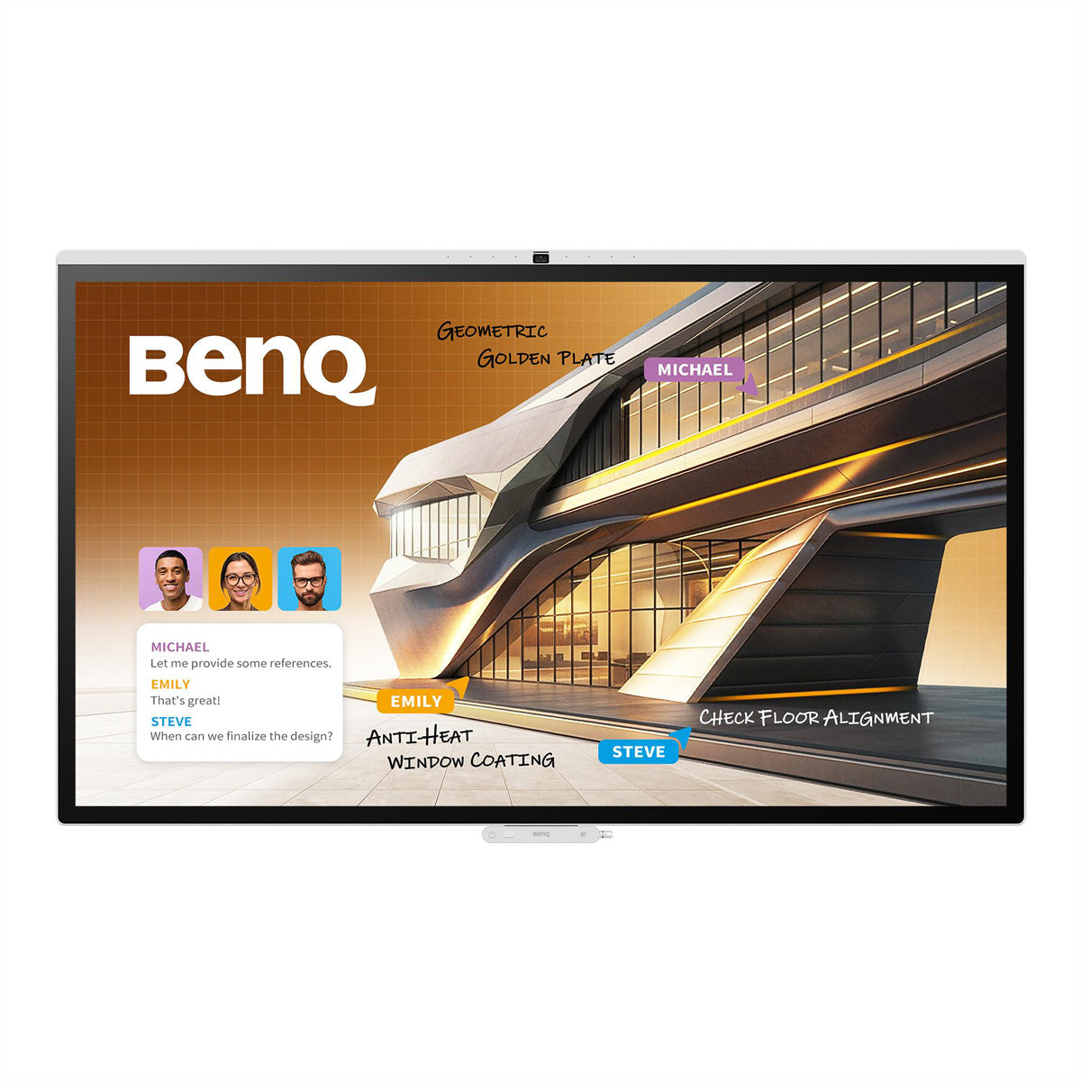 BenQ CM7505 – 75" Touch, 3840 × 2160 (4K)