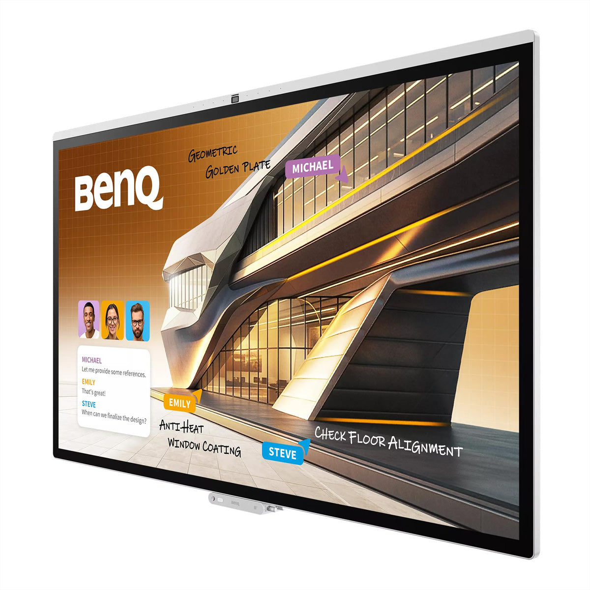 BenQ CM7505 – 75" Touch, 3840 × 2160 (4K)