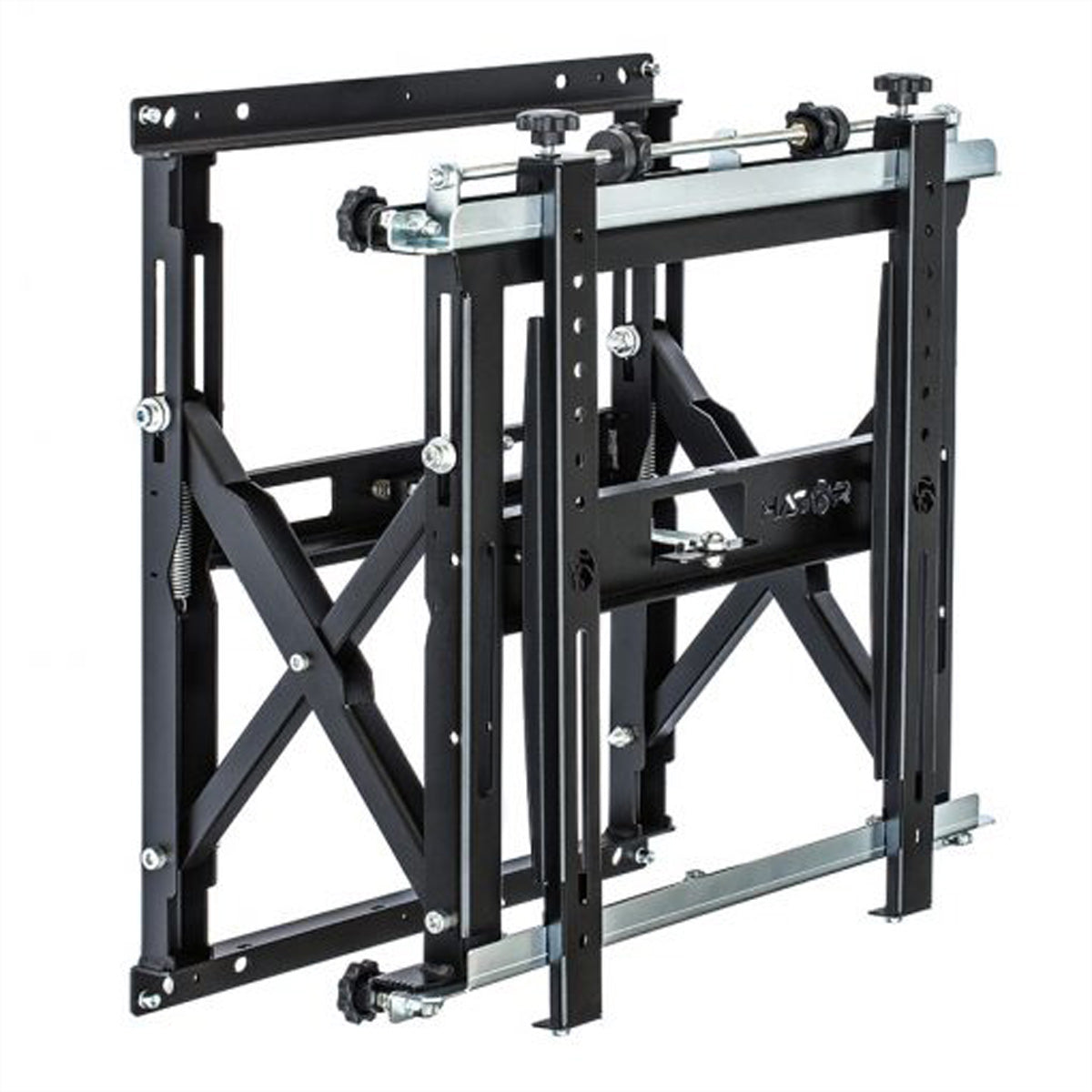 Hagor Videowandhalterung – 42–55" – VESA 75×75–600×400 – bis 40 kg, Push-Out, für randlose Displays – VWH-1