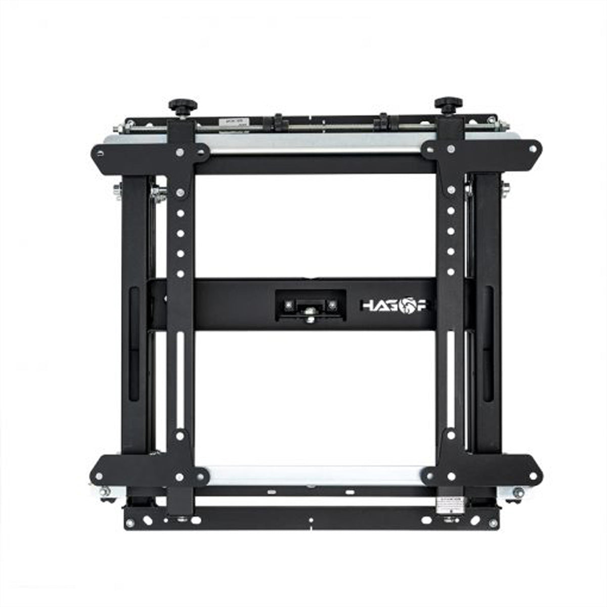 Hagor Videowandhalterung – 42–55" – VESA 75×75–600×400 – bis 40 kg, Push-Out, für randlose Displays – VWH-1