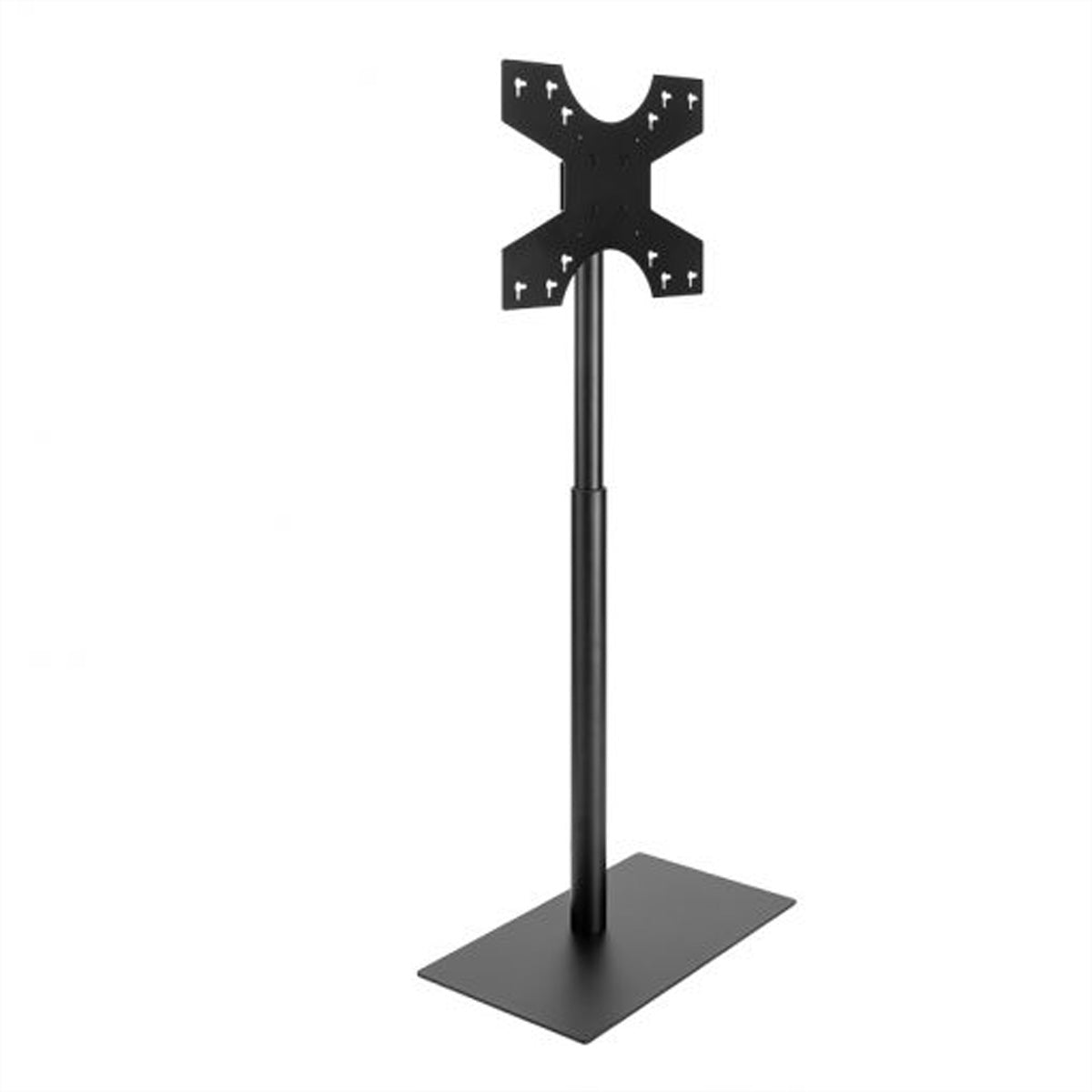 Hagor Bodenständer – 32–55" – VESA 200×200–600×400 – bis 35 kg, Höhenverstellbar – Schwarz