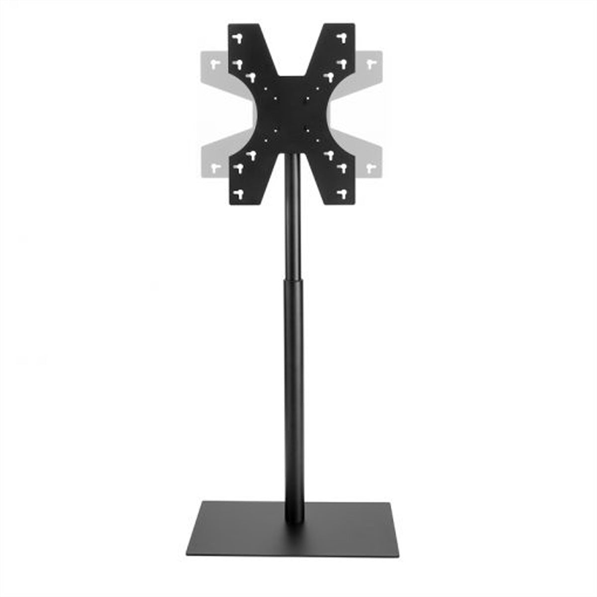 Hagor Bodenständer – 32–55" – VESA 200×200–600×400 – bis 35 kg, Höhenverstellbar – Schwarz