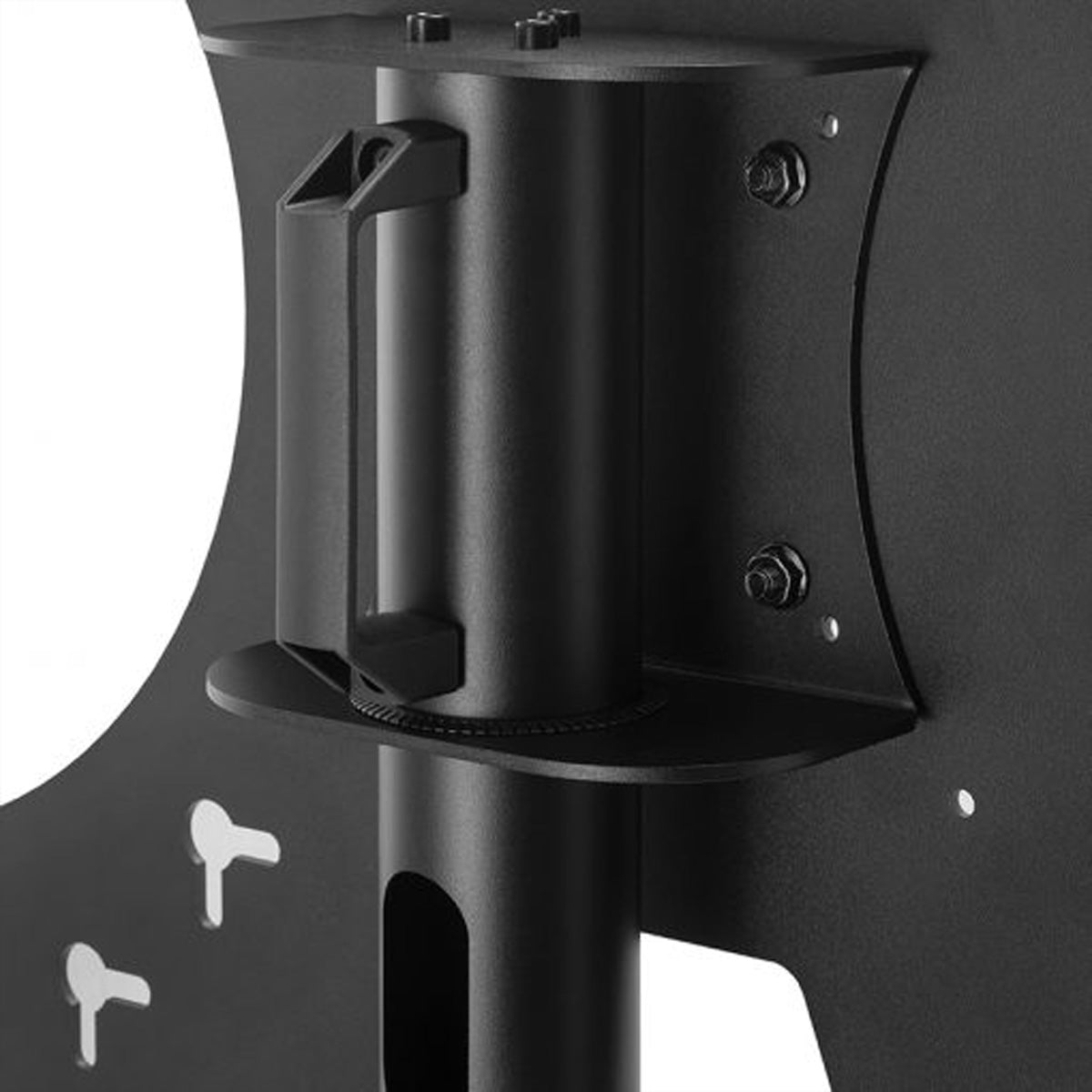 Hagor TV-Wagen – 32–55" – VESA 200×200–600×400 – bis 35 kg, Höhenverstellbar – Braclabs-Stand Mobile