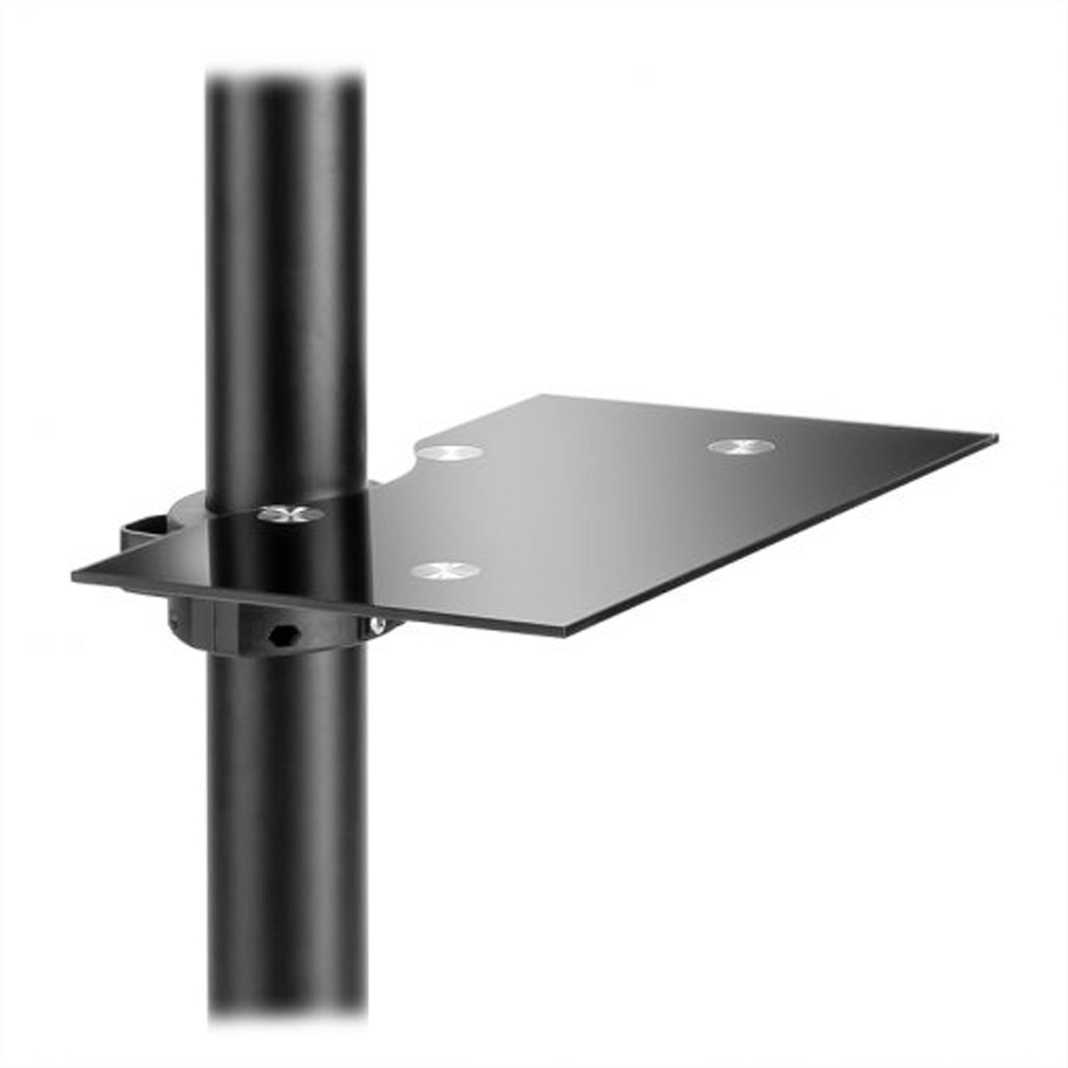 Hagor Braclabs-Stand Frontablage – AV-Ablage, höhenverstellbar, 7,5 kg, für Braclabs-Stand, Schwarz