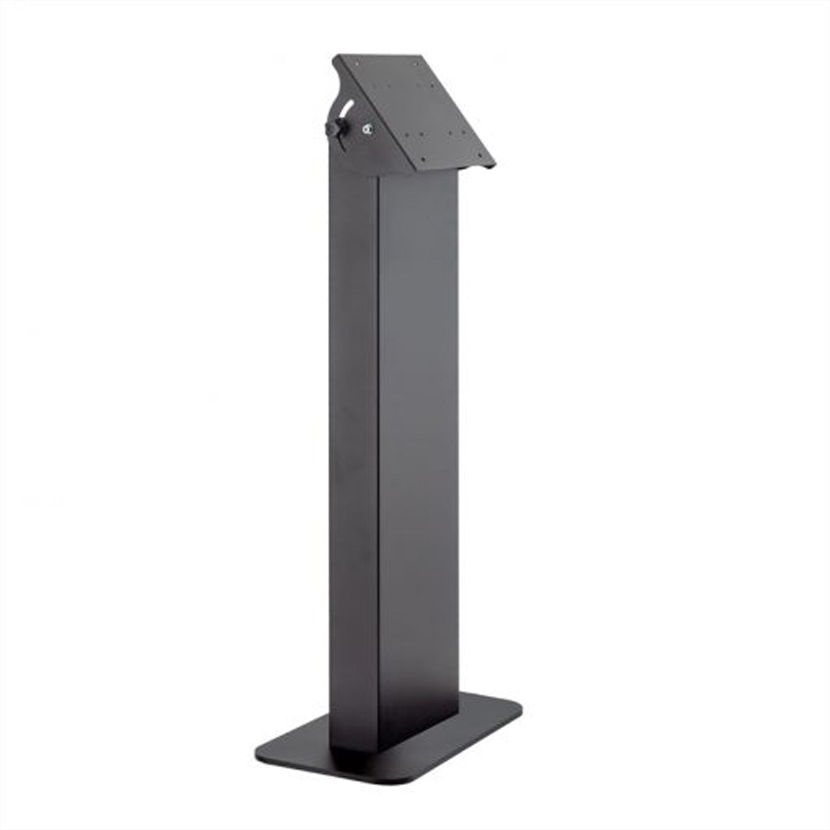 Hagor Bodenständer – 22–43" – VESA 75×75–200×200 – bis 12 kg, Höhenverstellbar, Neigbar, für 22–43" – Schwarz