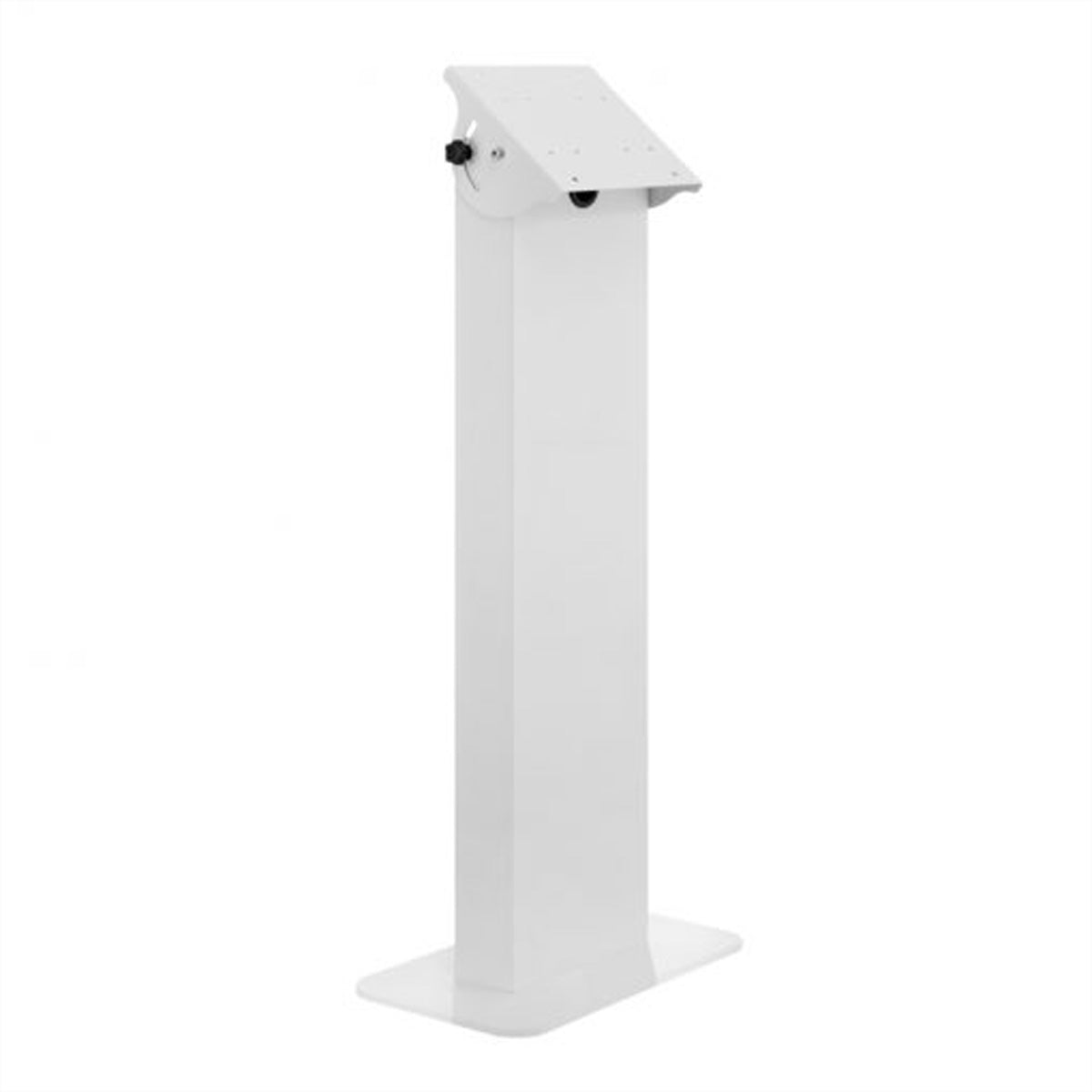 Hagor Bodenständer – Neigbar – 22–43" – VESA 75×75–200×200 – bis 12 kg, Höhenverstellbar – Weiss