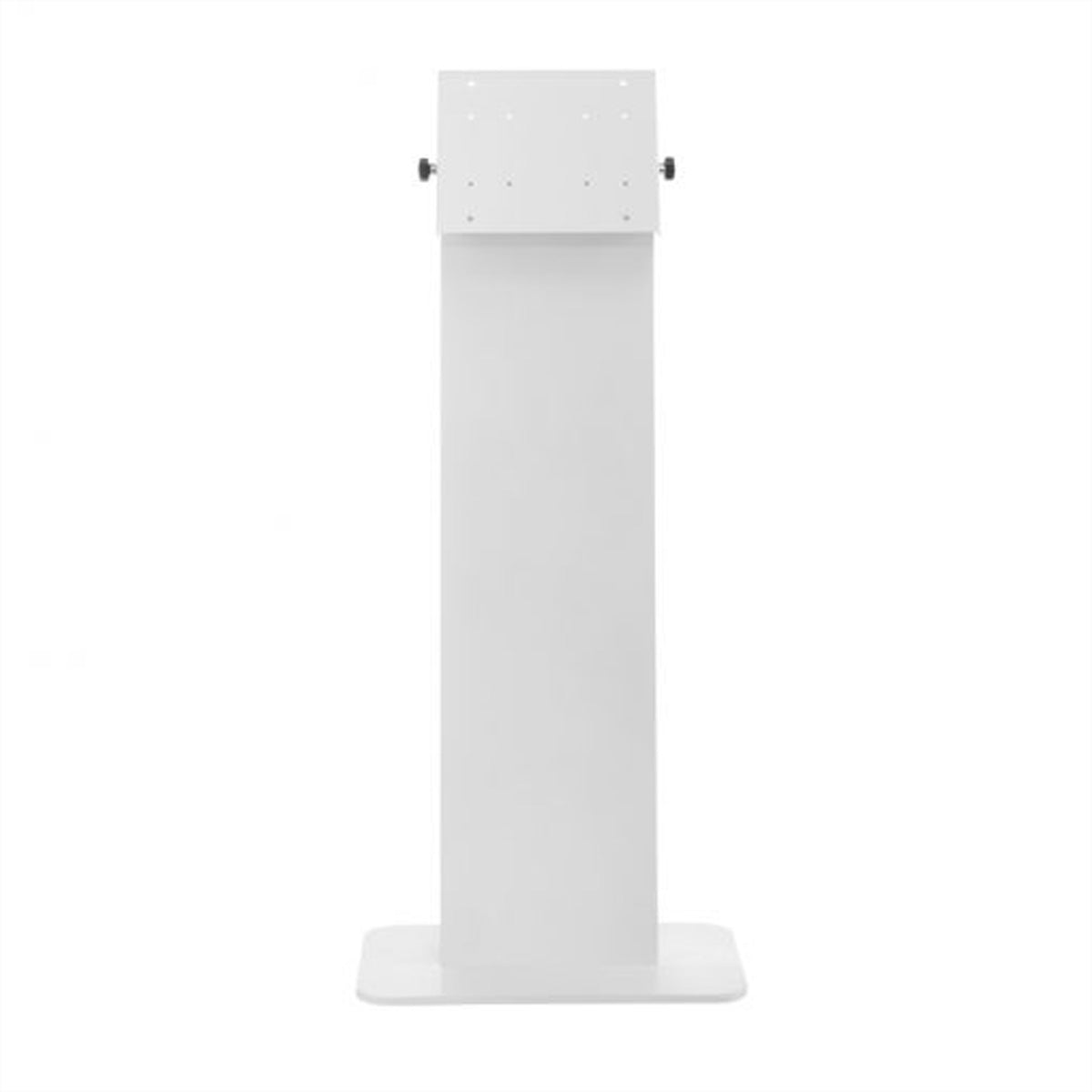 Hagor Bodenständer – Neigbar – 22–43" – VESA 75×75–200×200 – bis 12 kg, Höhenverstellbar – Weiss