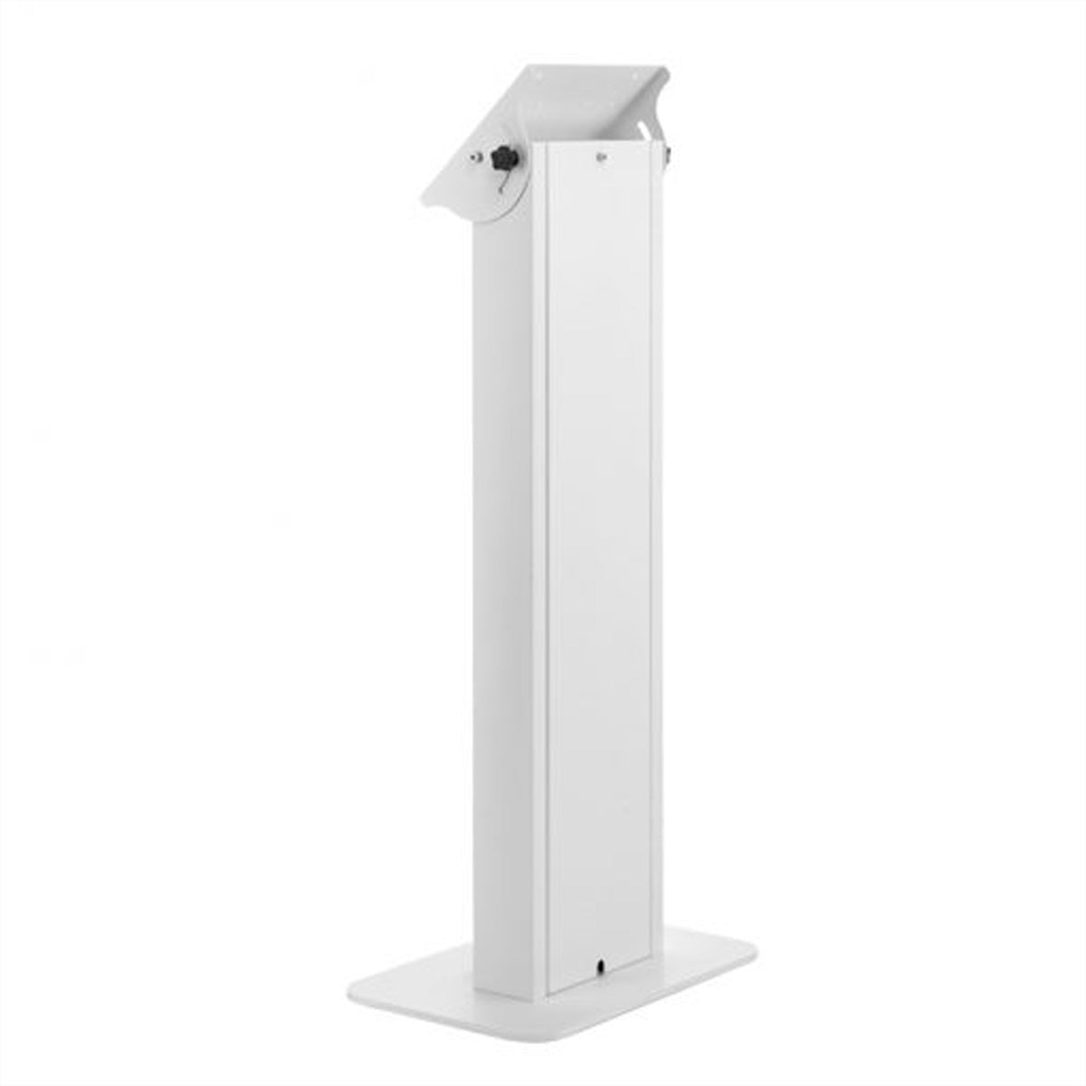 Hagor Bodenständer – Neigbar – 22–43" – VESA 75×75–200×200 – bis 12 kg, Höhenverstellbar – Weiss