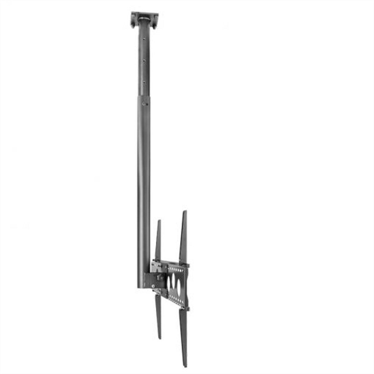 Hagor Deckenhalterung – 55–75" – VESA 100×100–800×600 – bis 50 kg, Teleskopmast, Neigbar, für 1 Display
