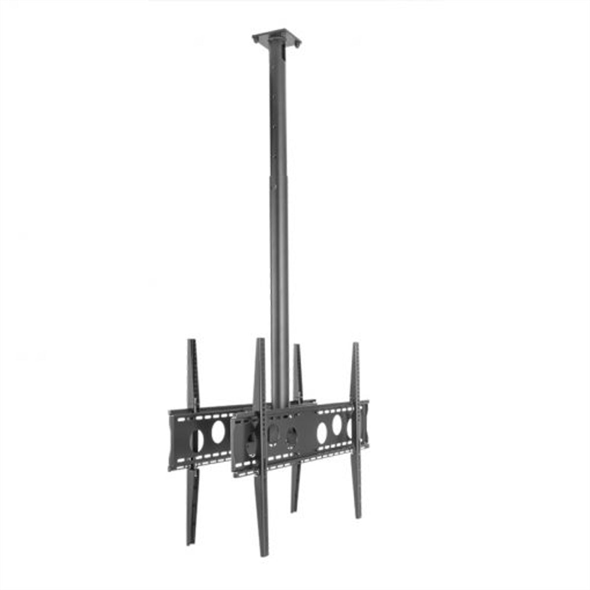Hagor Deckenhalterung – Back-to-Back – 55–75" – VESA 100×100–800×600 – bis 70 kg – HA DH Duo L