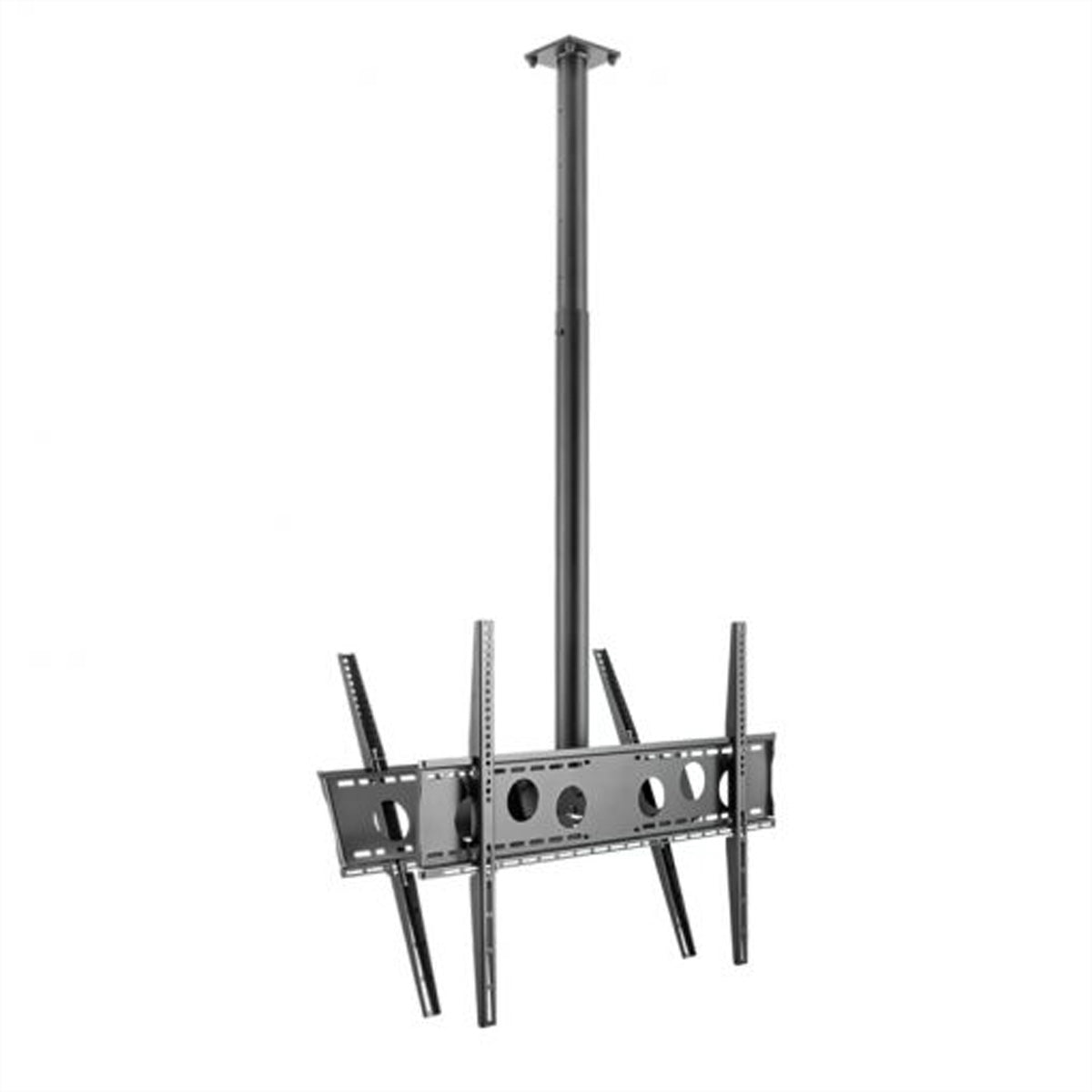 Hagor Deckenhalterung – Back-to-Back – 55–75" – VESA 100×100–800×600 – bis 70 kg – HA DH Duo L