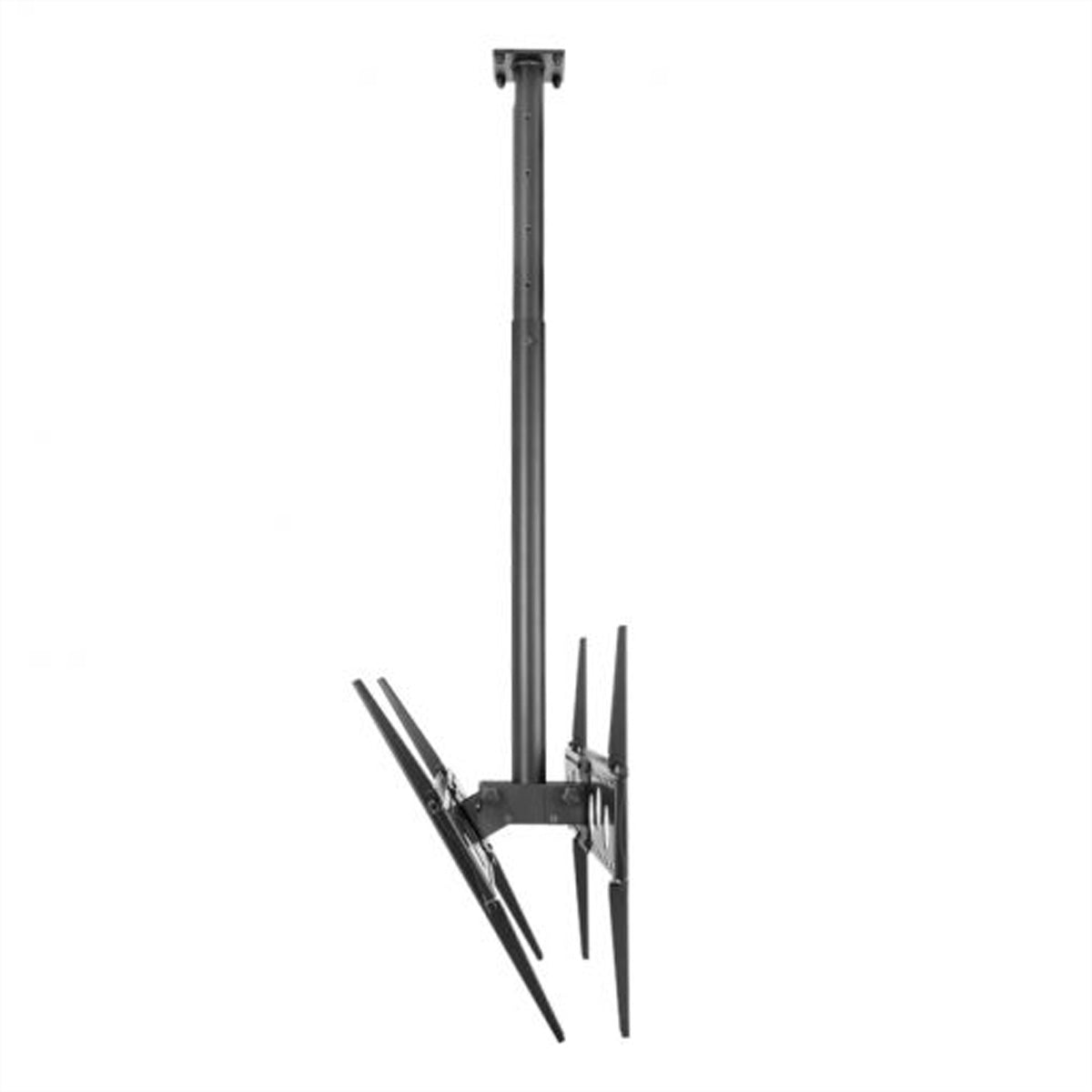Hagor Deckenhalterung – Back-to-Back – 55–75" – VESA 100×100–800×600 – bis 70 kg – HA DH Duo L