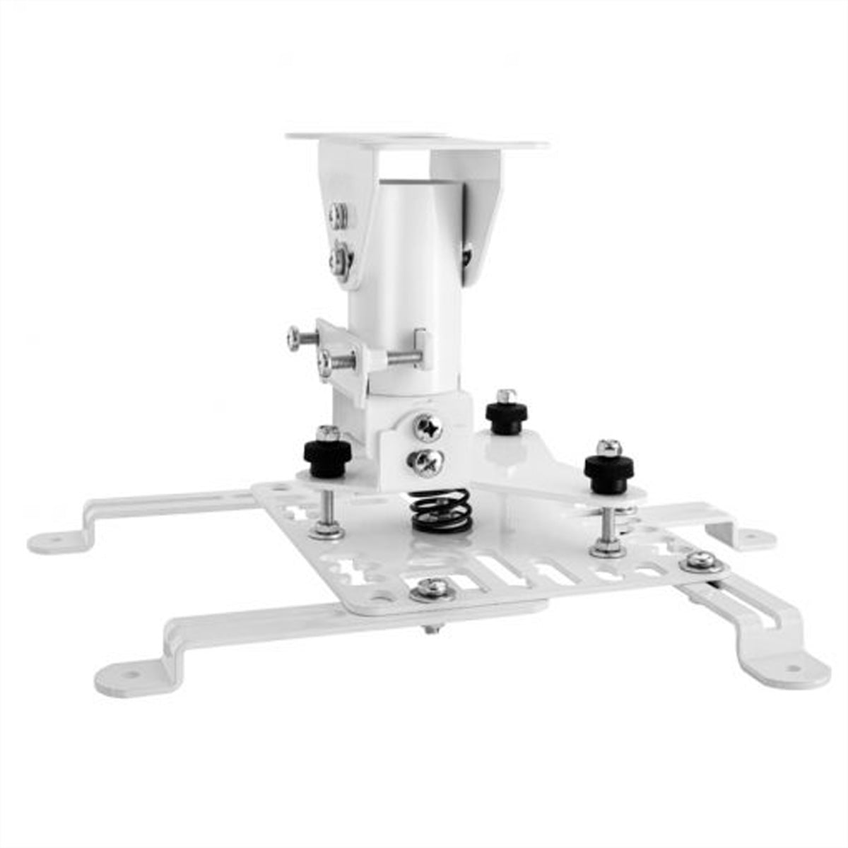 Hagor HA BDH – Beamer Deckenhalterung, H 18,7 cm, 25 kg, ±45° neigbar, weiss