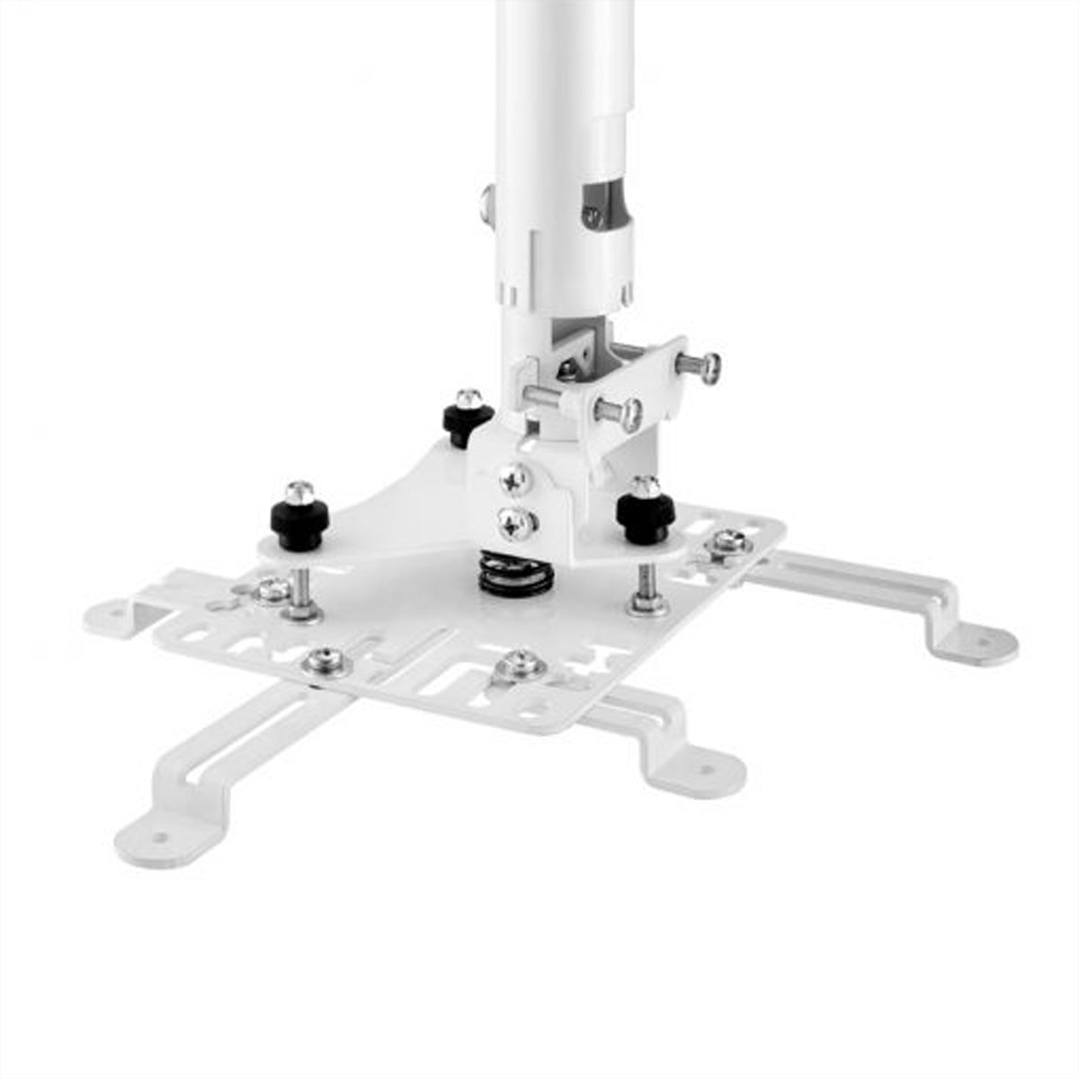 Hagor HA BDH 1200–2000 – Beamer Deckenhalterung, H 120–200 cm, 25 kg, neigbar, weiss