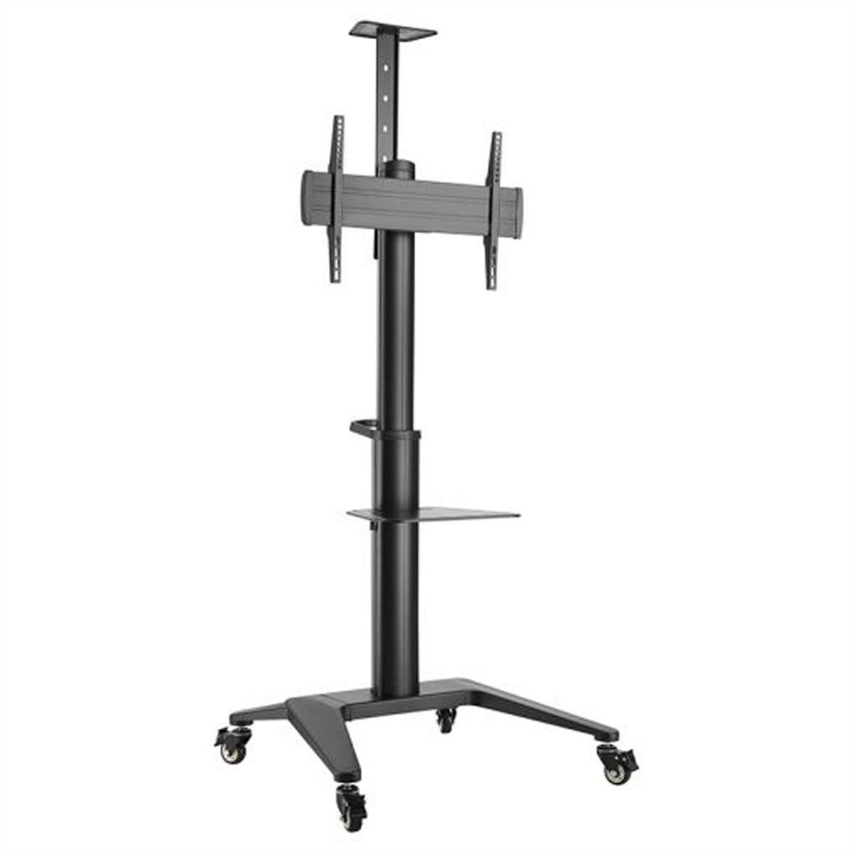 Hagor TV-Wagen – 42–65" – VESA 400×400–600×400 – bis 70 kg, Höhenverstellbar, mit Rollen – BrackIT Stand