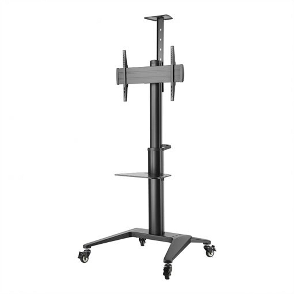 Hagor TV-Wagen – 42–65" – VESA 400×400–600×400 – bis 70 kg, Höhenverstellbar, mit Rollen – BrackIT Stand