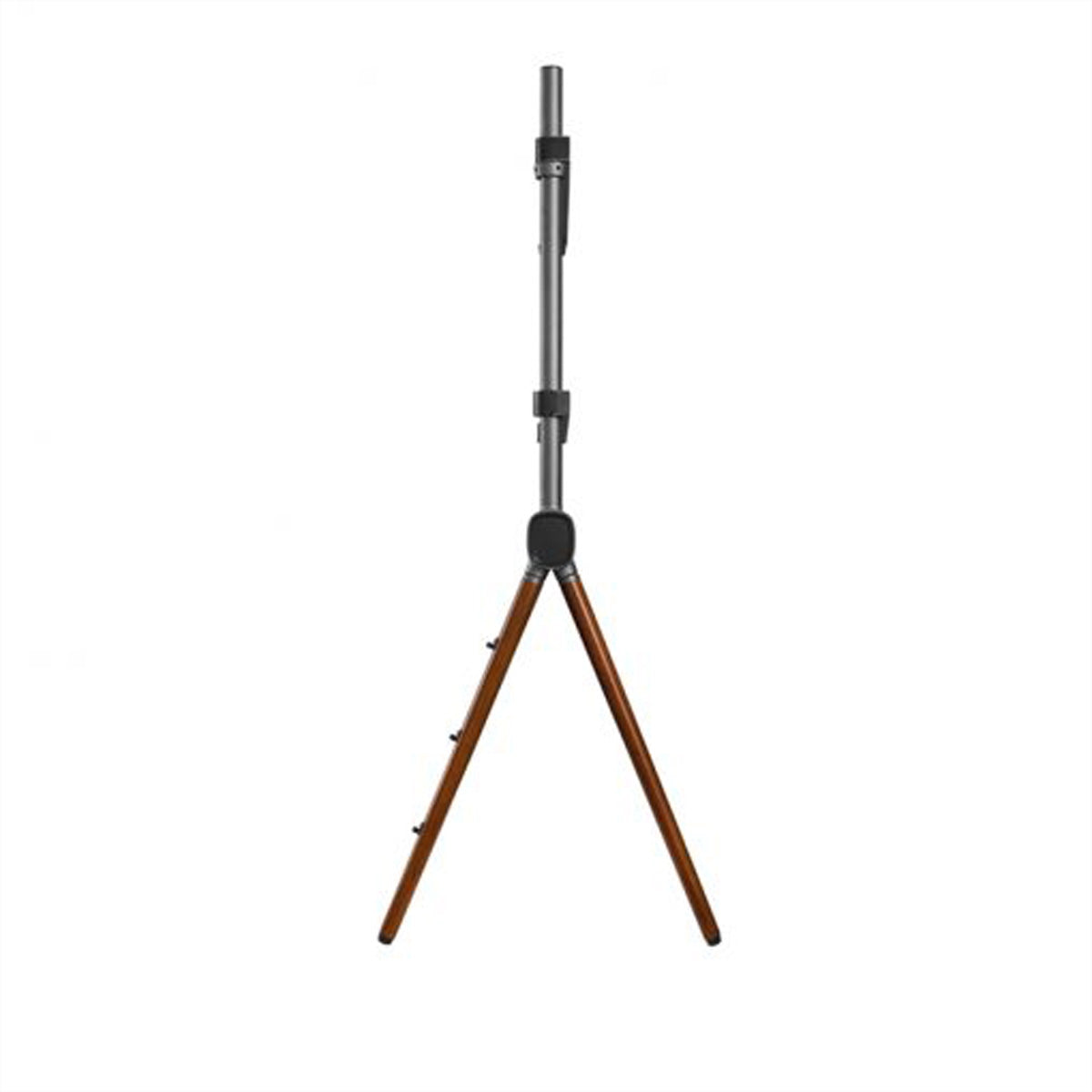 Hagor Bodenständer – 40–70" – VESA 200×200–600×400 – bis 40 kg, Diebstahlsicherung – Schwarz/Holz
