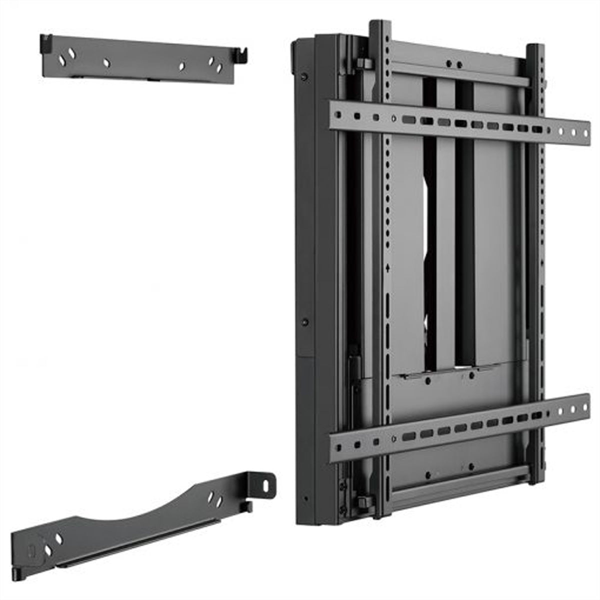Hagor Wandhalterung – Fix – 65–90" – VESA 200×200–800×600 – bis 90 kg, Höhenverstellbar – Schwarz