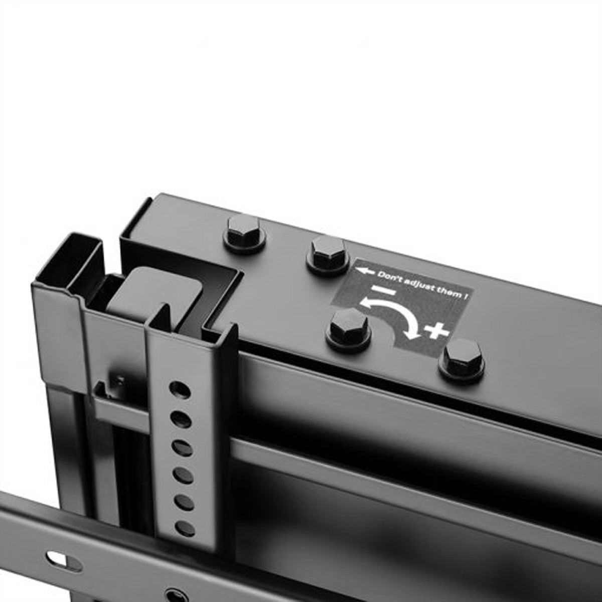 Hagor Wandhalterung – Fix – 65–90" – VESA 200×200–800×600 – bis 90 kg, Höhenverstellbar – Schwarz