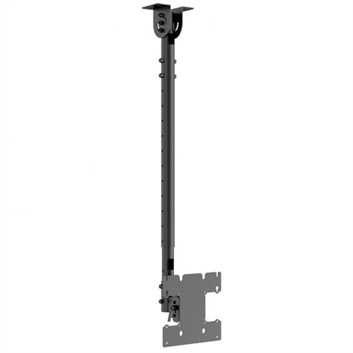 Hagor Deckenhalterung – 24–32" – VESA 100×100–200×200 – bis 50 kg, Teleskopmast – PLD Small Single