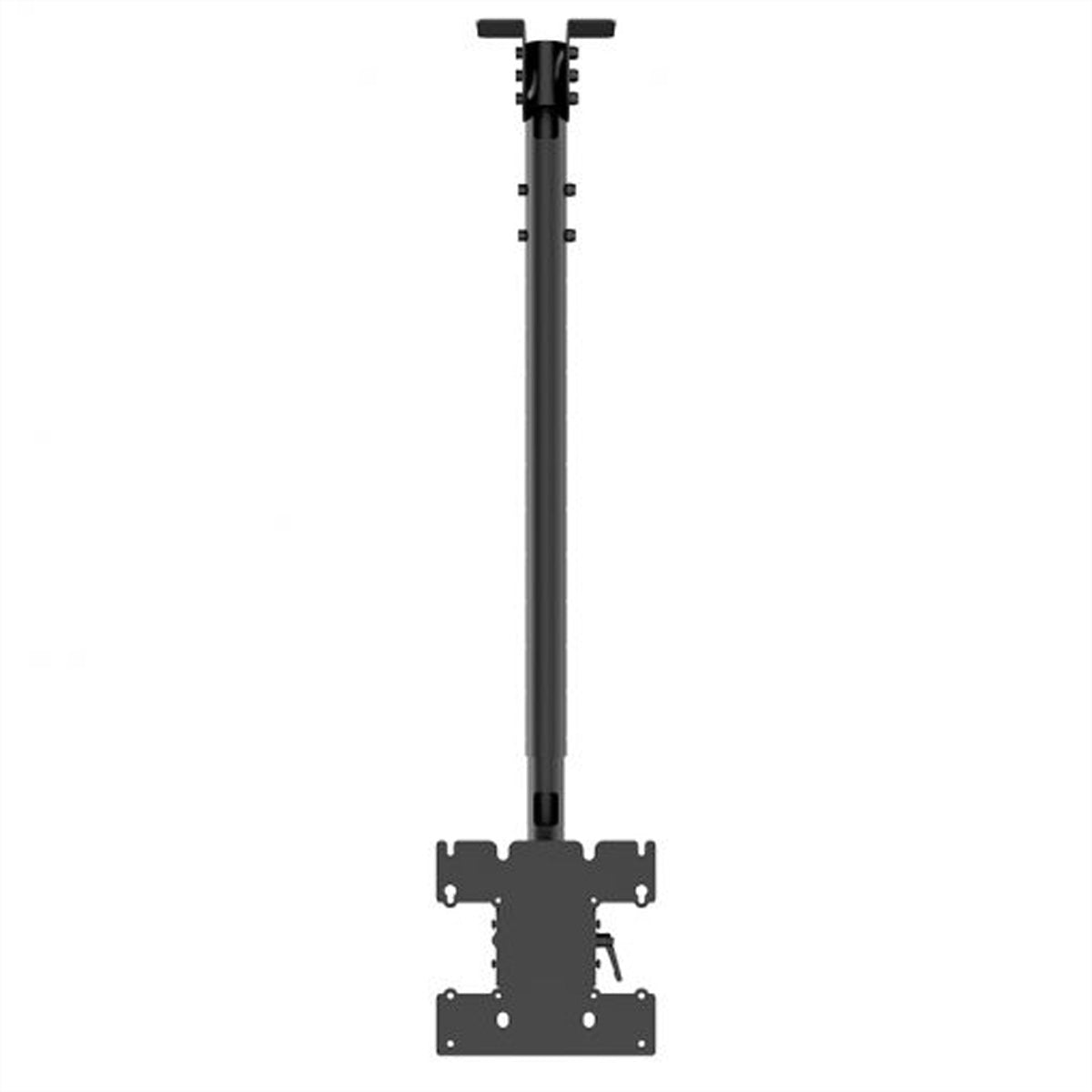 Hagor Deckenhalterung – 24–32" – VESA 100×100–200×200 – bis 50 kg, Teleskopmast – PLD Small Single