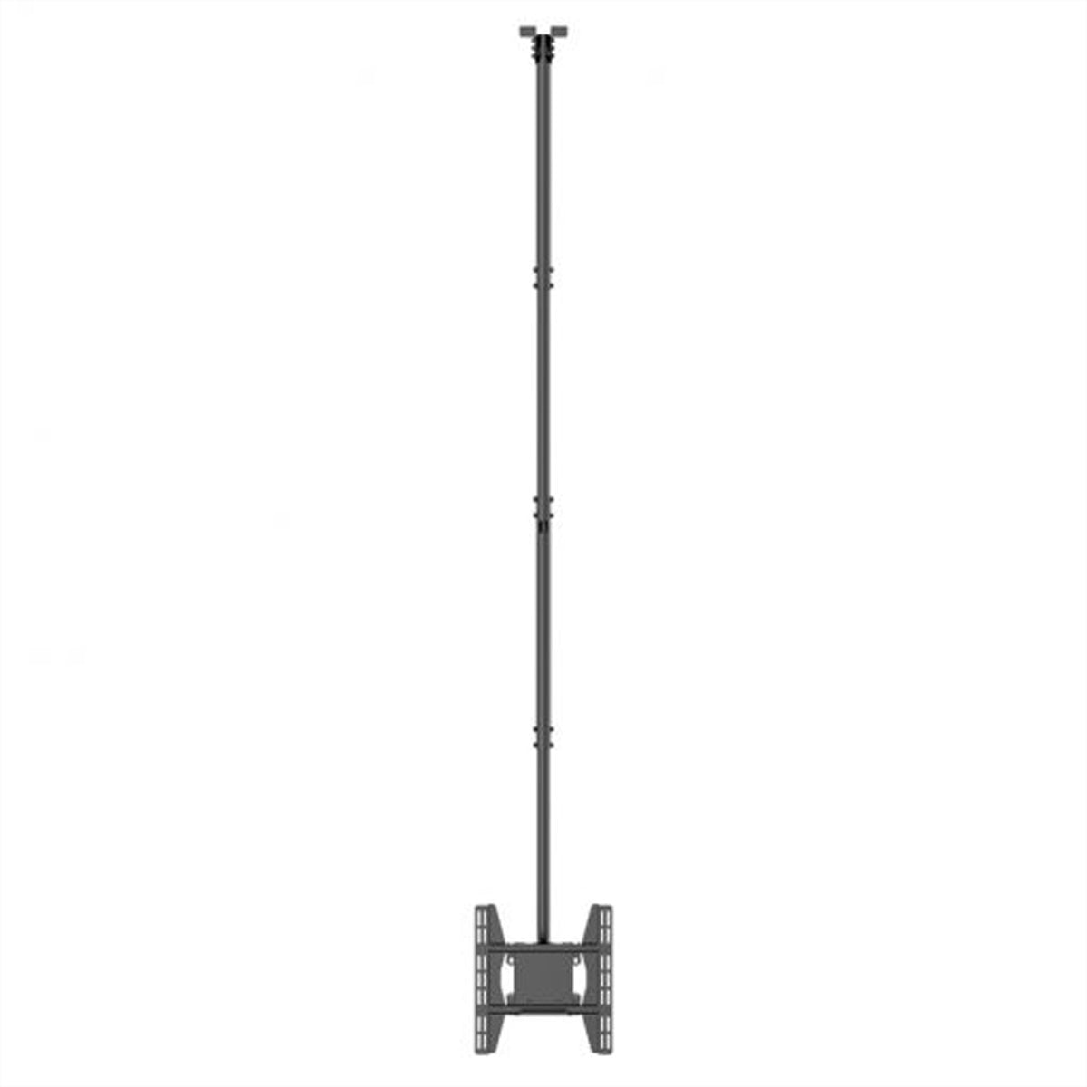 Hagor Deckenhalterung – 32–49" – VESA 75×75–400×400 – bis 50 kg, Teleskopmast – PLD Medium Single
