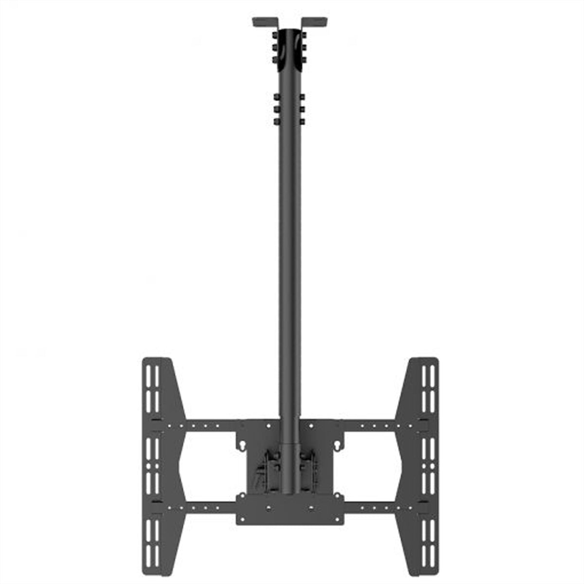 Hagor Deckenhalterung – 49–65" – VESA 75×75–600×400 – bis 50 kg, Teleskopmast, Neigbar, für TV/Monitore