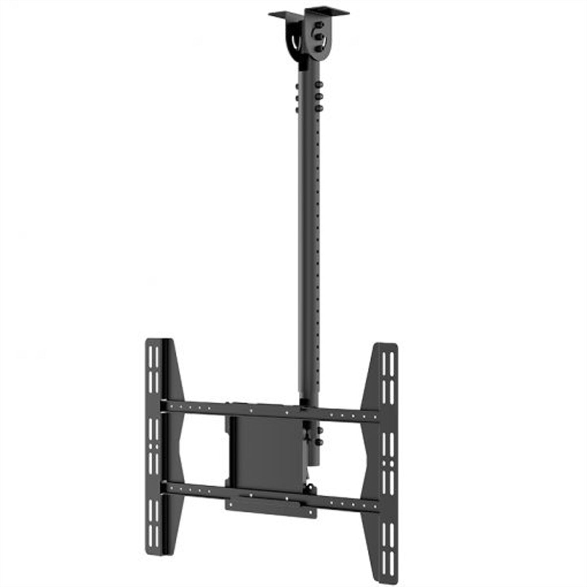 Hagor Deckenhalterung – 49–65" – VESA 75×75–600×400 – bis 50 kg, Teleskopmast, Neigbar, für TV/Monitore