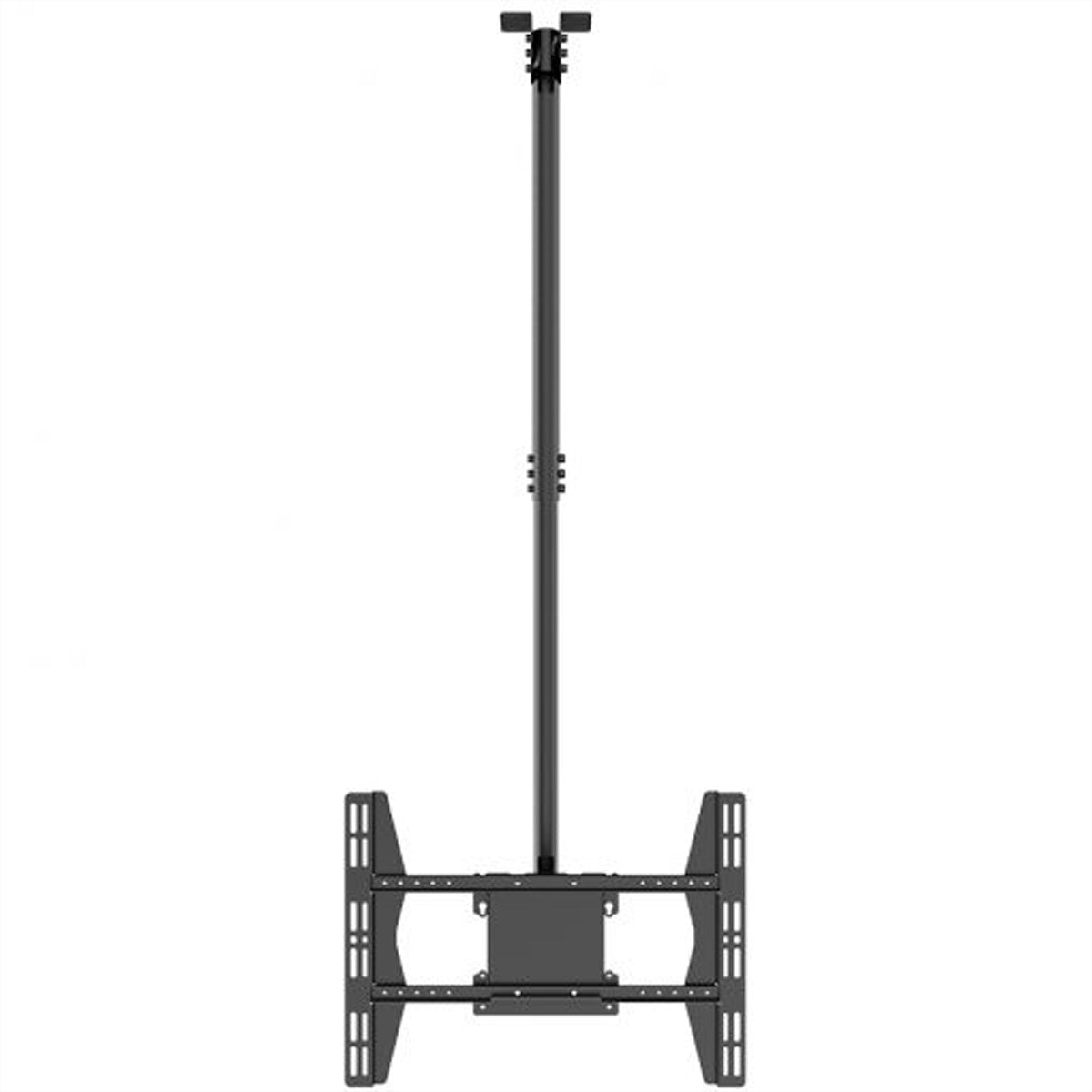 Hagor Deckenhalterung – 49–65" – VESA 75×75–600×400 – bis 50 kg, Teleskopmast, Neigbar, für TV/Monitore