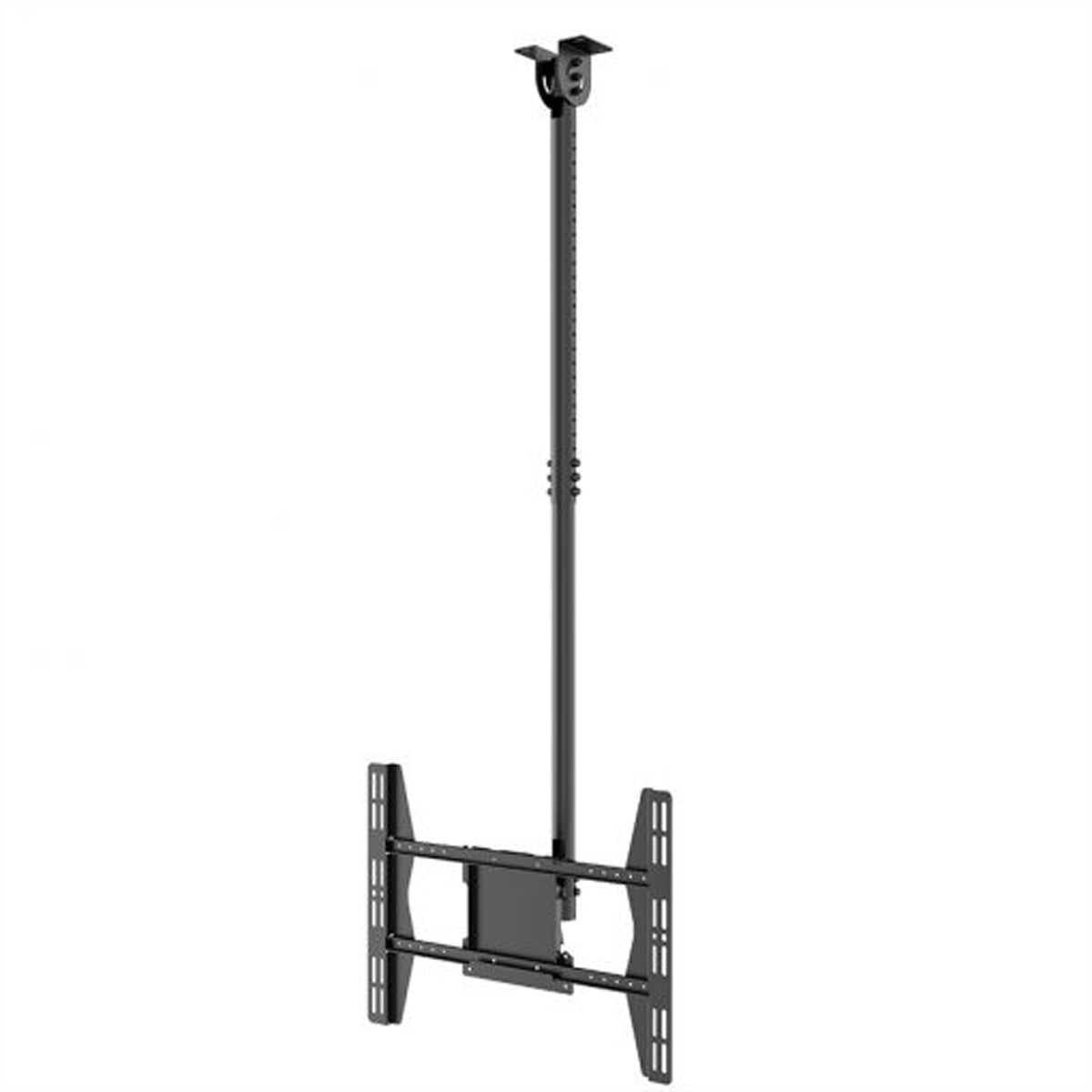Hagor Deckenhalterung – 49–65" – VESA 75×75–600×400 – bis 50 kg, Teleskopmast, Neigbar, für TV/Monitore