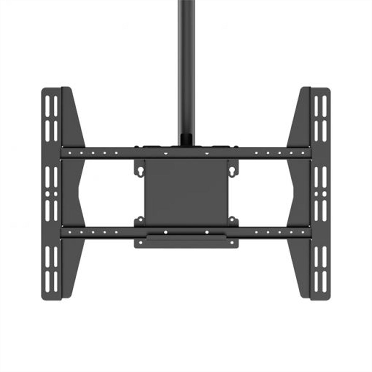 Hagor Deckenhalterung – 49–65" – VESA 75×75–600×400 – bis 50 kg, Teleskopmast, Neigbar, für TV/Monitore