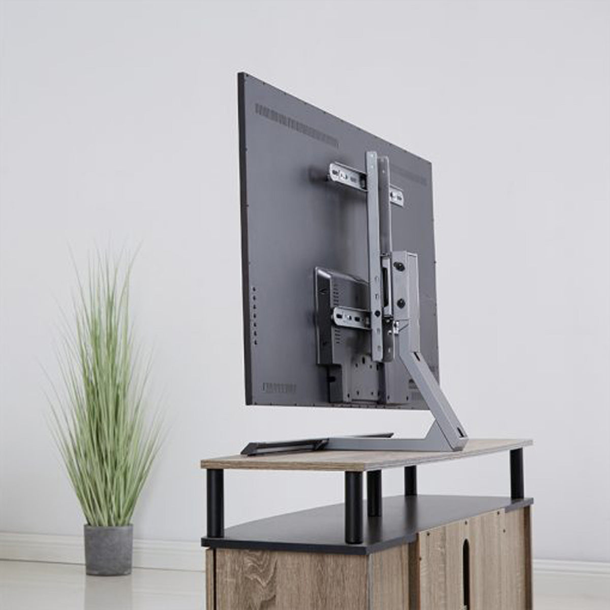 Hagor Tischständer – 32–55" – VESA 100×100–400×400 – bis 40 kg, Höhenverstellbar, Neigbar – HA Tablestand